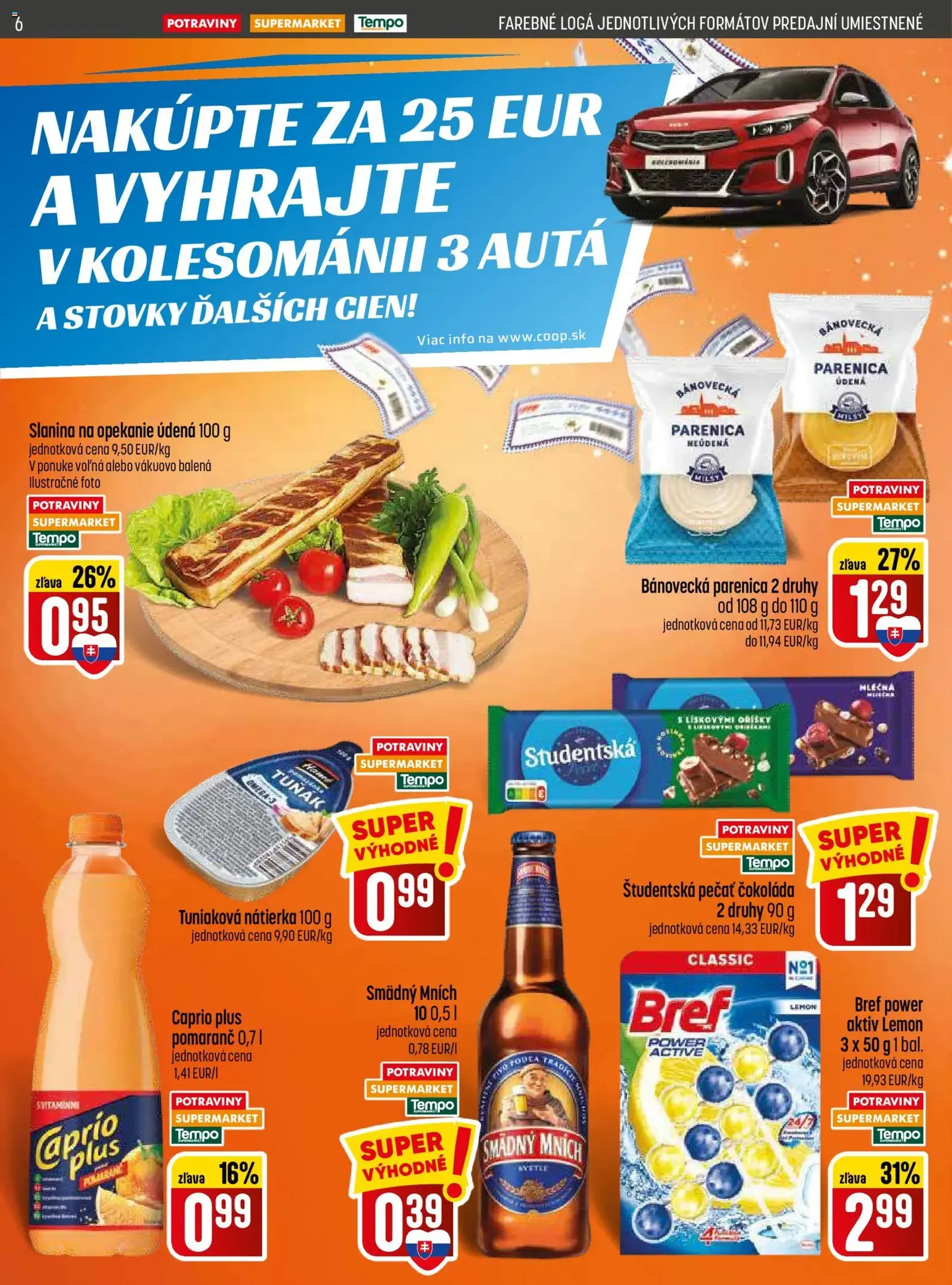 COOP Jednota leták - platný leták od 04.06.2026 strana 6 z 32