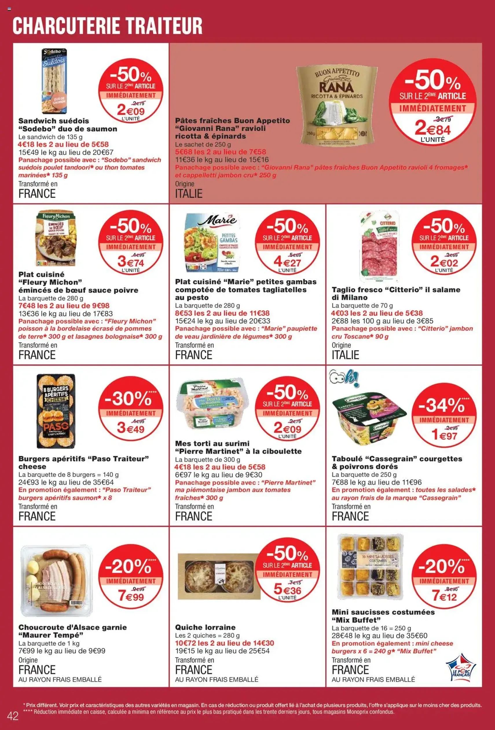 Monoprix catalogue - brochure valable à partir du 21/10/2025, page 42 sur 56 Monoprix catalogue - brochure valable à partir du 21/10/2025, page 42 sur 56