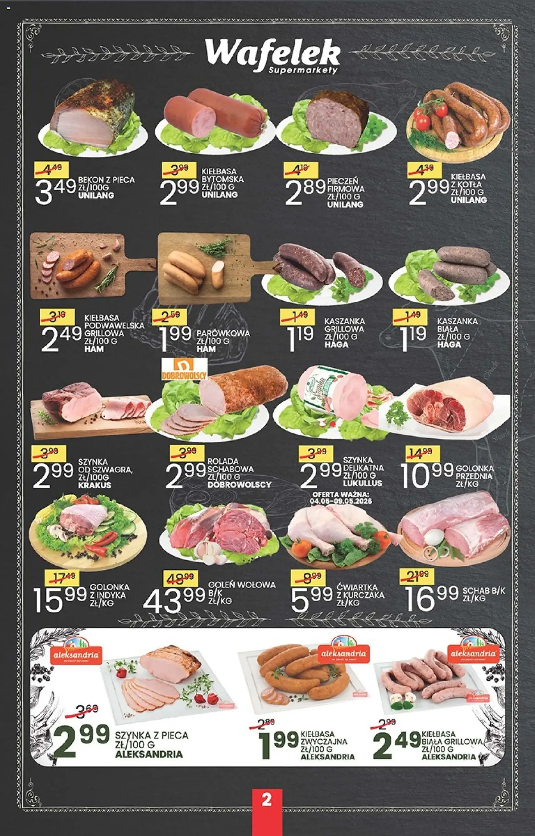 Wafelek gazetka - ważny gazetka od 04.05.2026 strona 2 z 8