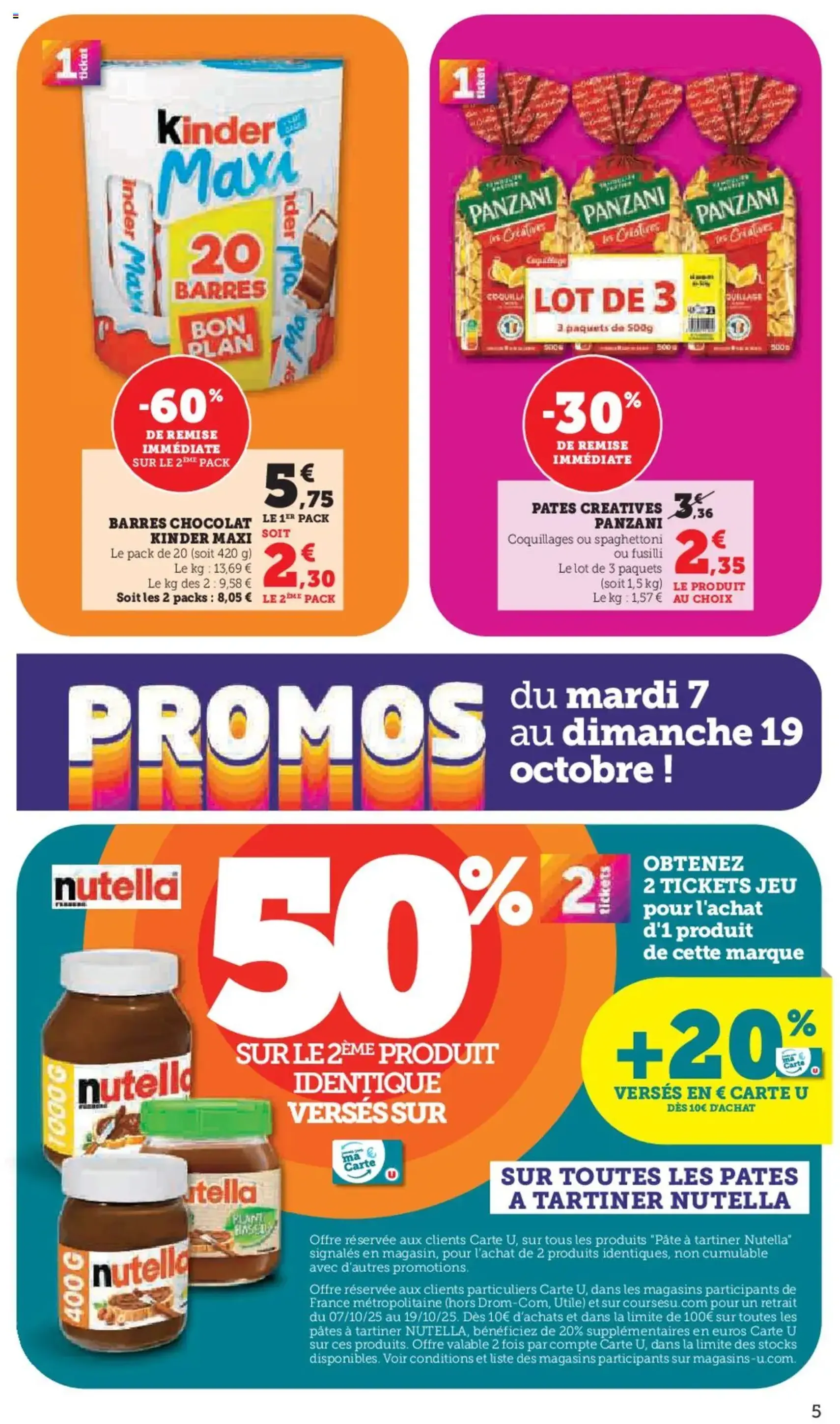Super U catalogue - brochure valable à partir du 07/10/2025, page 5 sur 40