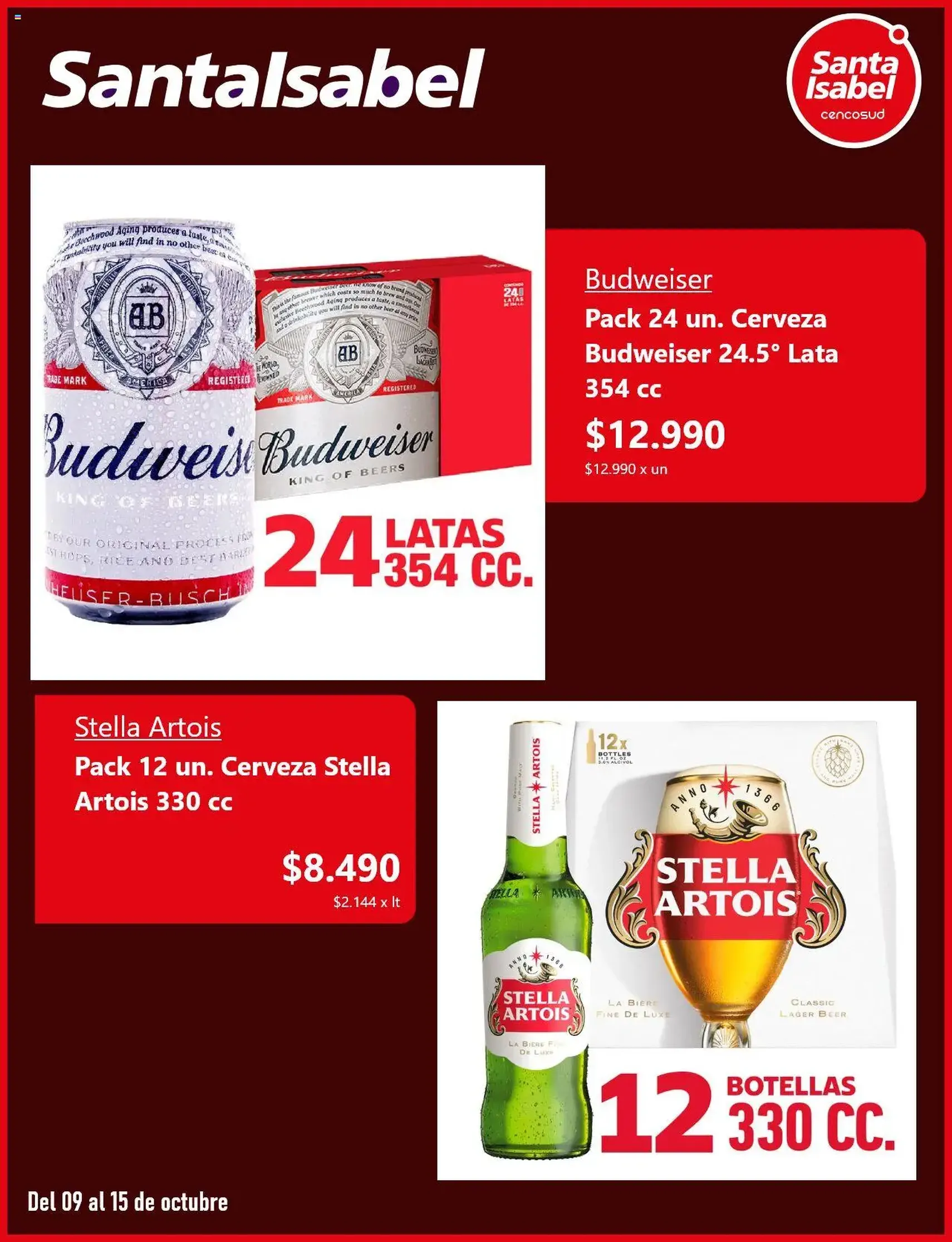 Santa Isabel ofertas - folleto válido desde 09.10.2025 página 5 de 5