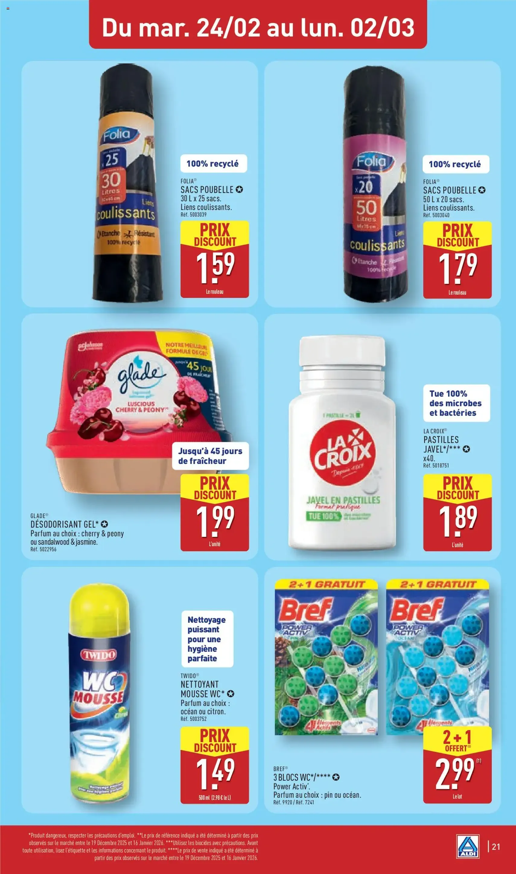 Aldi - Catalogue de la semaine 9 - brochure valable à partir du 24/02/2026, page 23 sur 39
