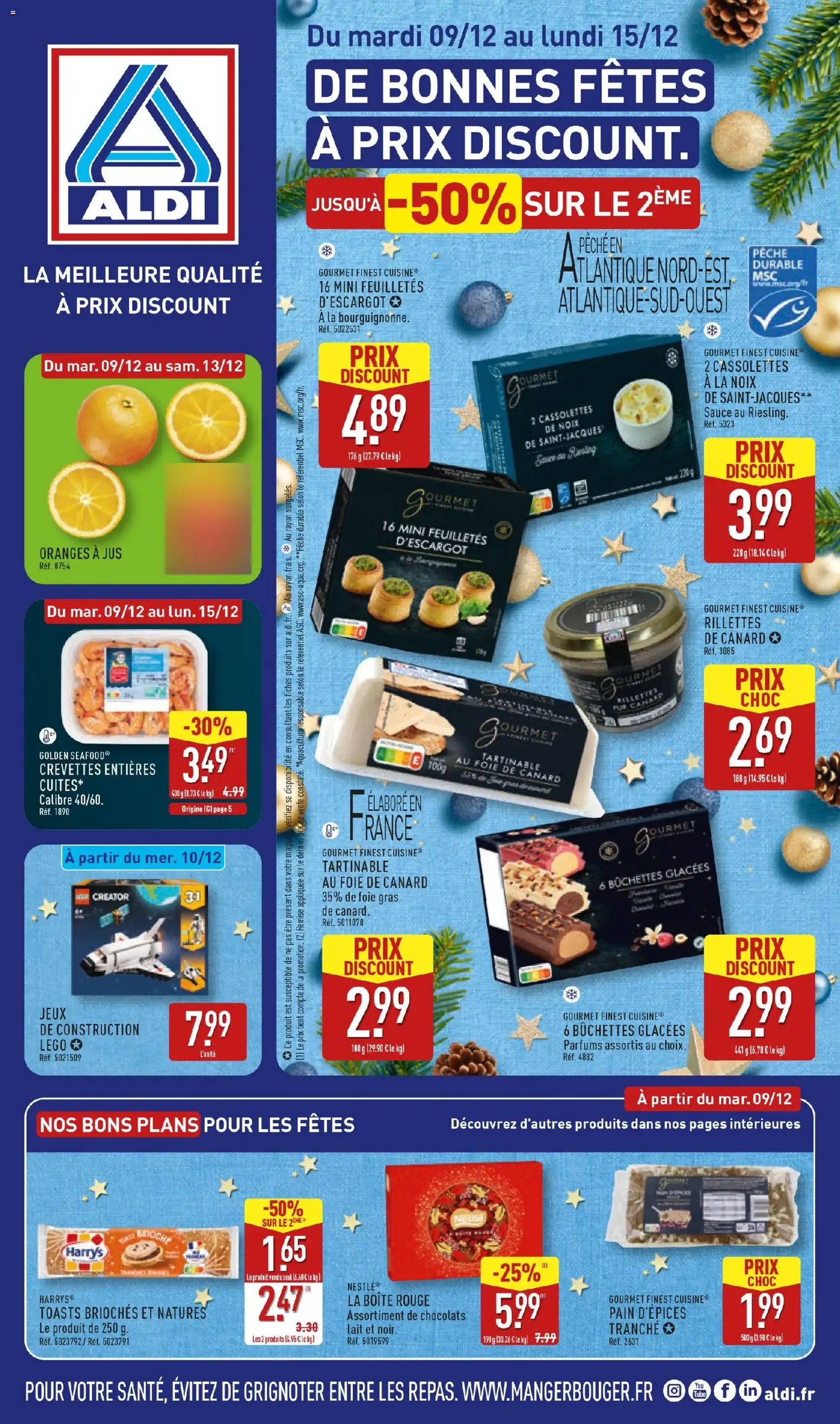 Aldi - Catalogue de la semaine 50 - brochure valable à partir du 09/12/2025, page 1 sur 49