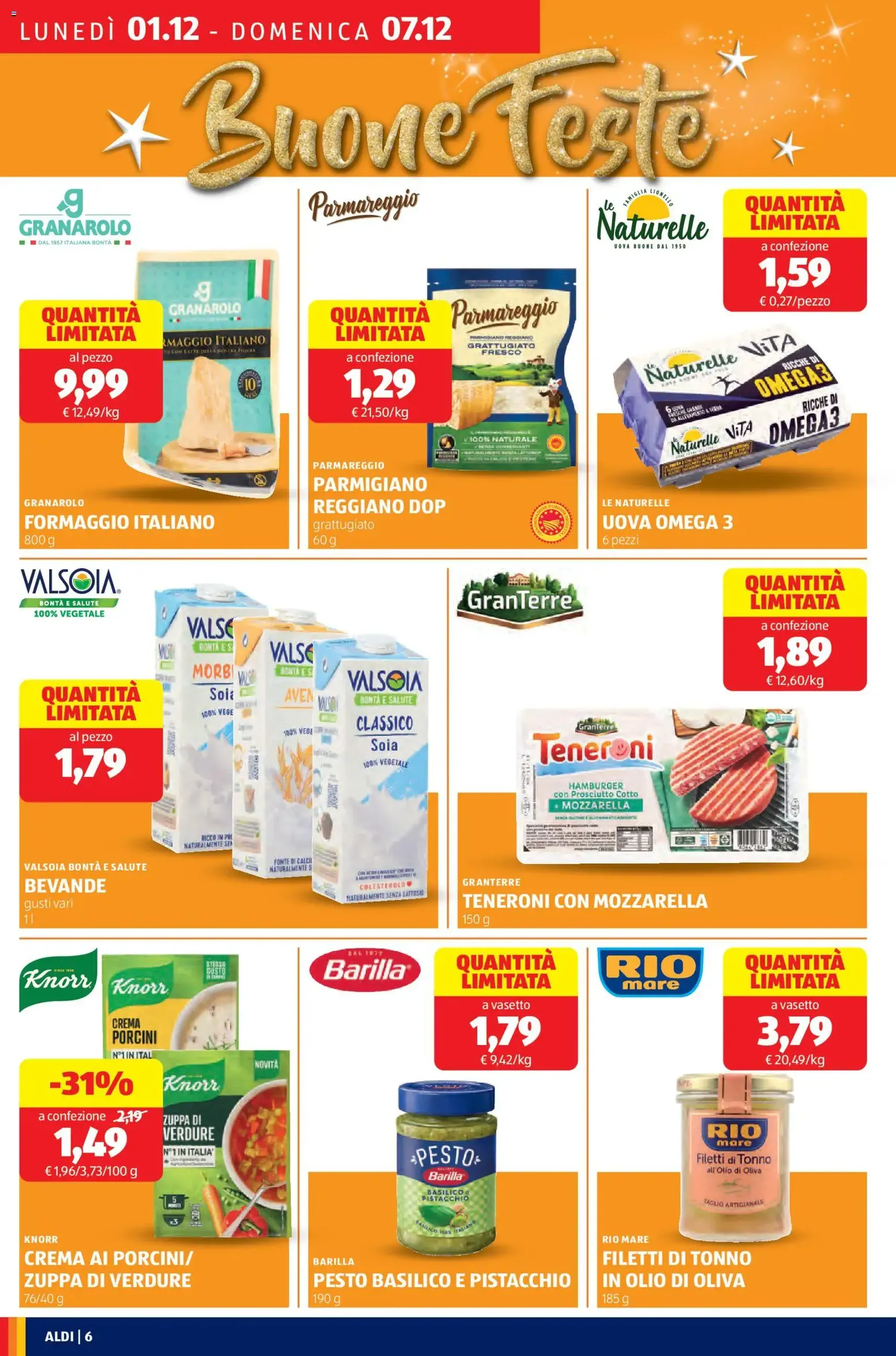 Volantino Aldi - volantino valido dal 01/12/2025 pagina 6 di 32