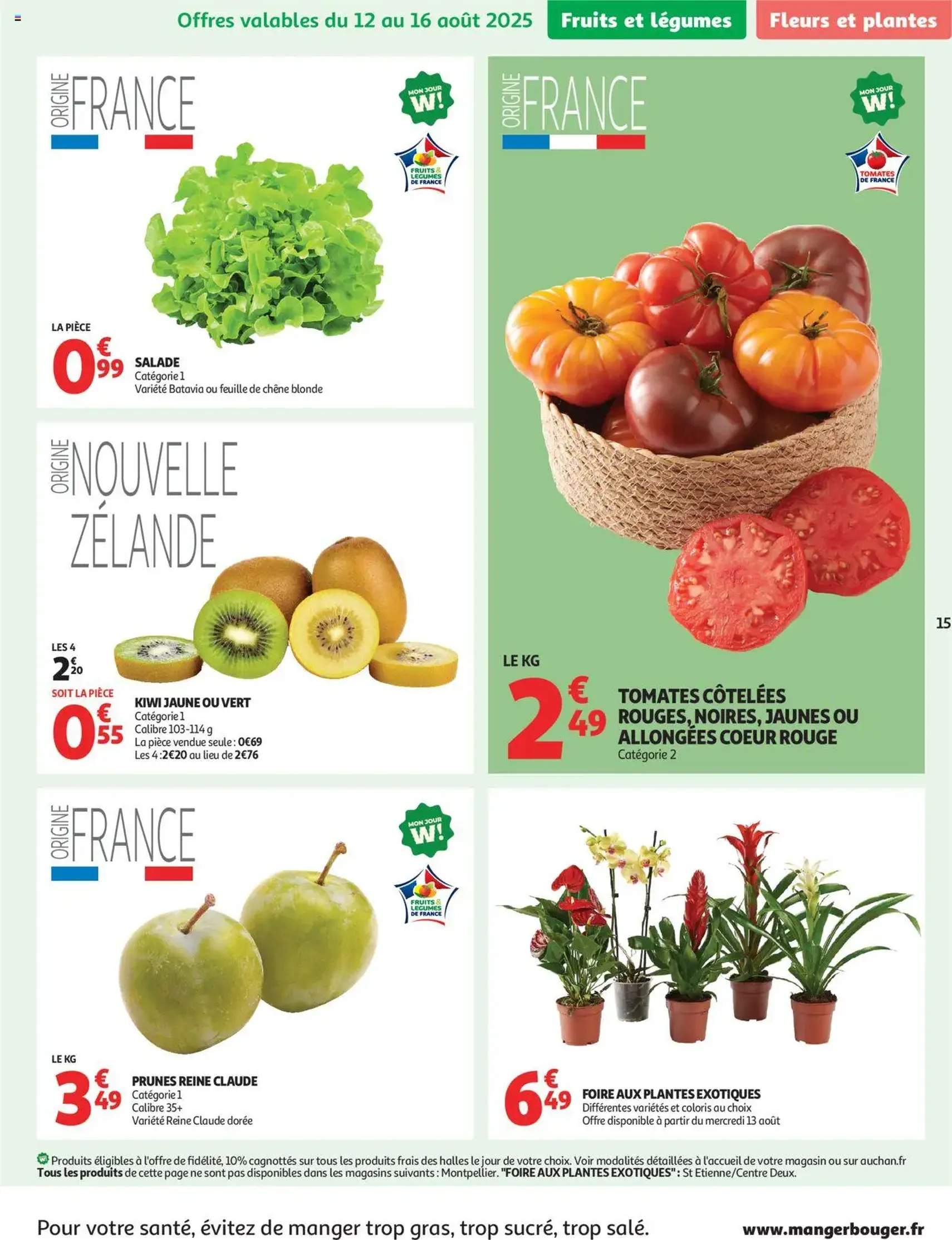 Auchan prospectus - brochure valable à partir du 12/08/2025, page 15 sur 38 Auchan prospectus - brochure valable à partir du 12/08/2025, page 15 sur 38