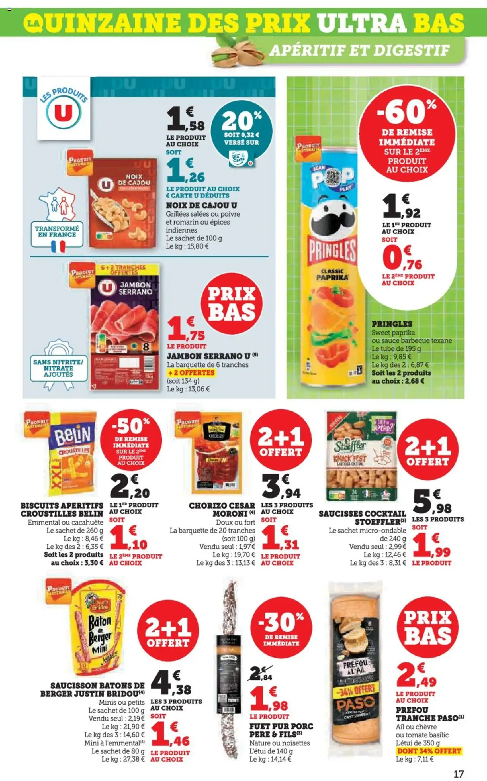 Super U catalogue - brochure valable à partir du 26/08/2025, page 17 sur 44 Super U catalogue - brochure valable à partir du 26/08/2025, page 17 sur 44