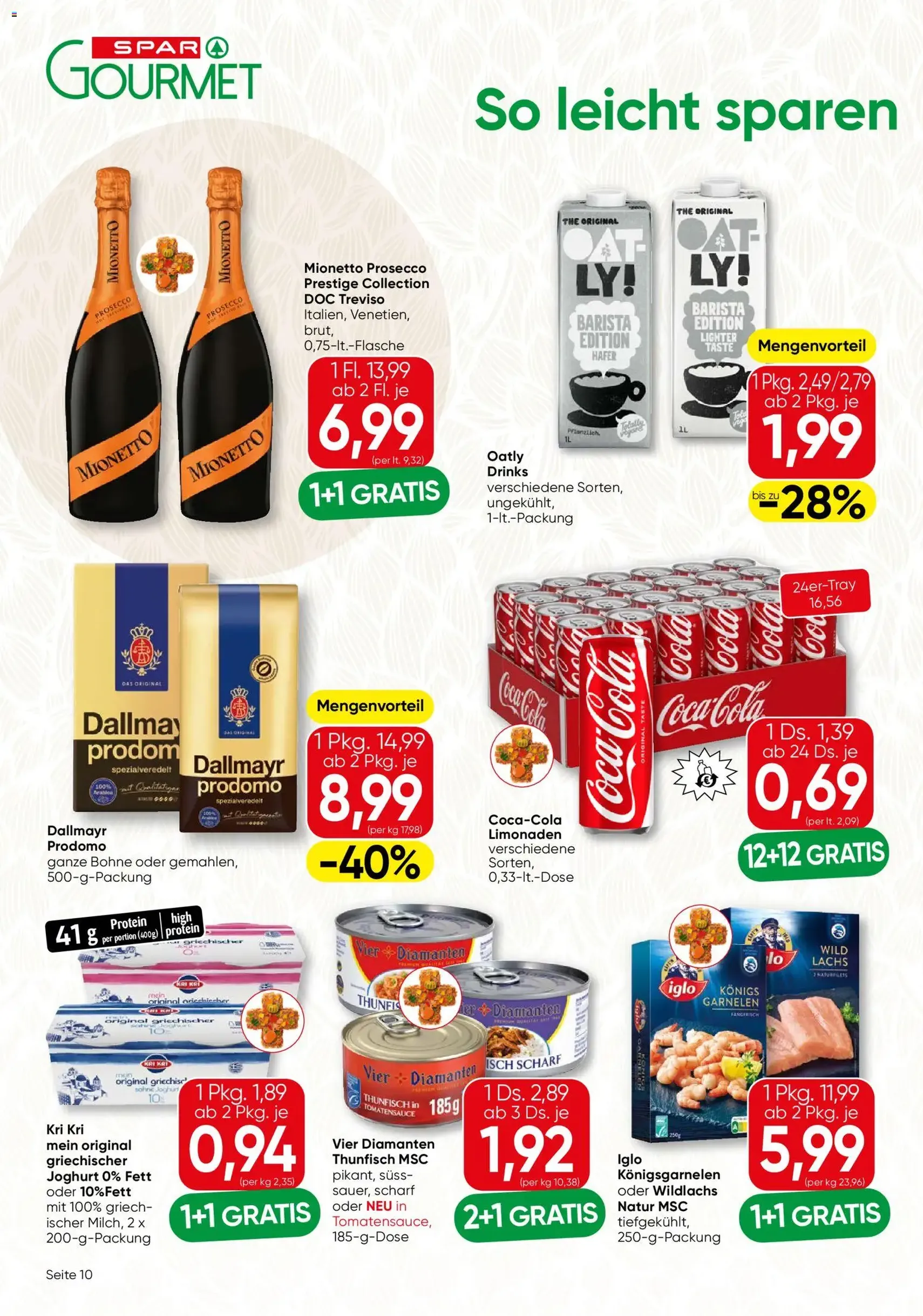 SPAR Gourmet Flugblatt - Gültiger Prospekt ab 22.10.2026, Seite 10 von insgesamt 12