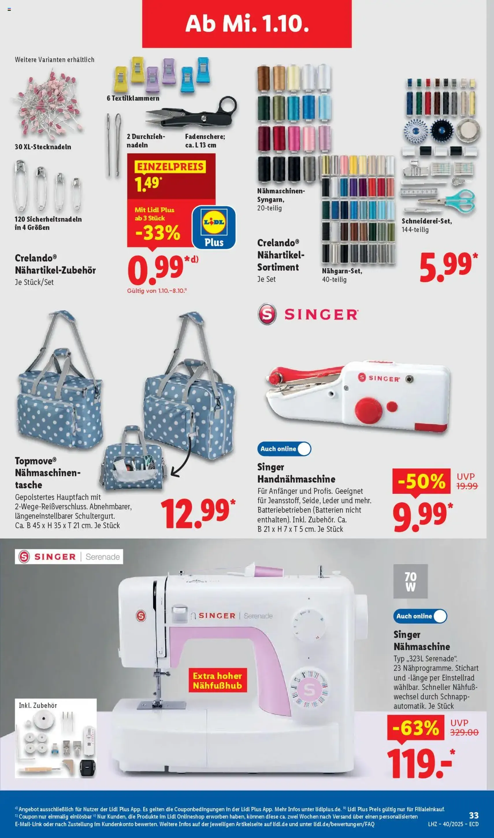 Lidl Prospekt - Gültiger Prospekt ab 29.09.2025, Seite 43 von insgesamt 66