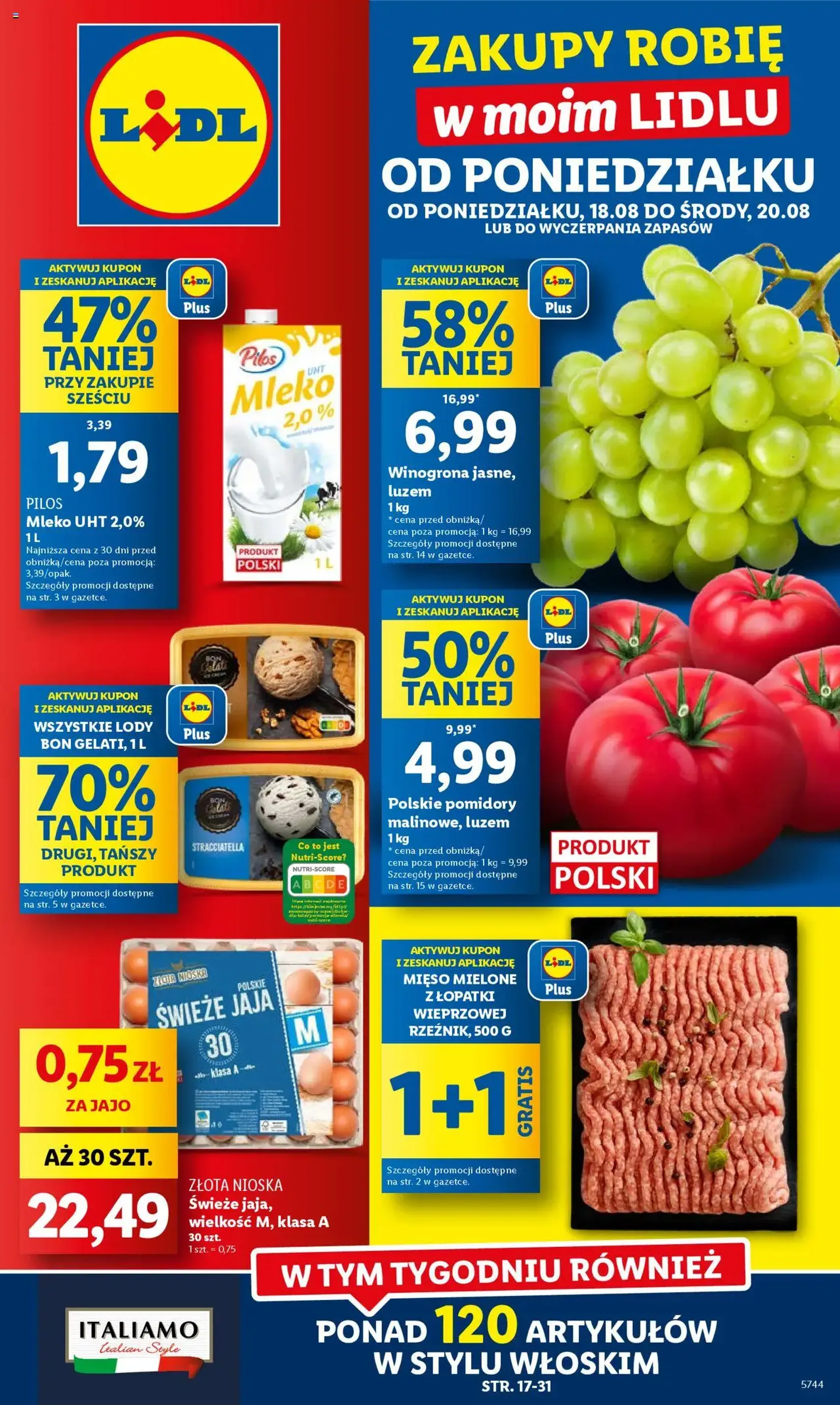 Lidl Gazetka - ważny gazetka od 18.08.2025 strona 1 z 66 Lidl Gazetka - ważny gazetka od 18.08.2025 strona 1 z 66