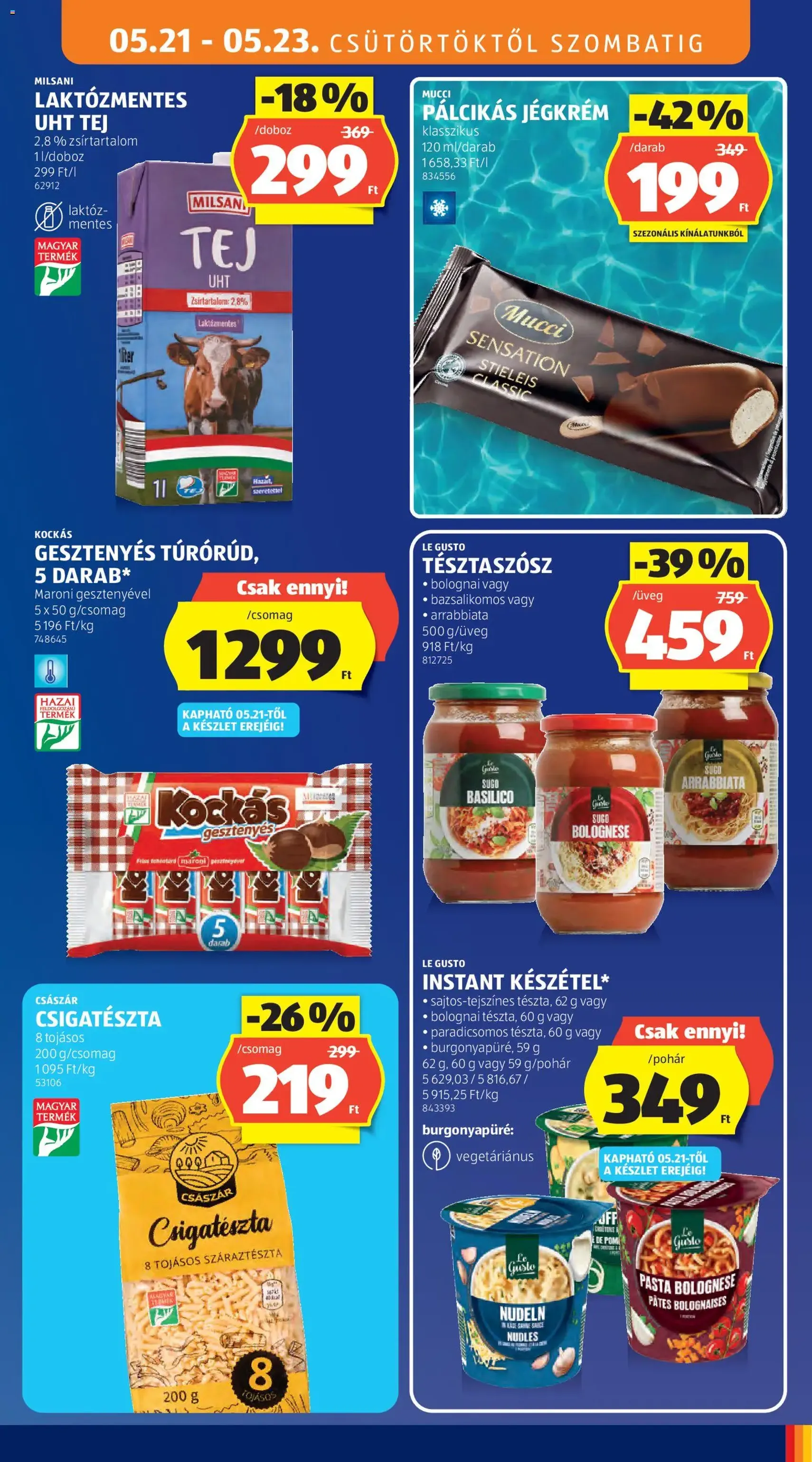 Aldi akciós újság - 2026.05.21. érvényes szórólap 13 oldal 65 oldalból