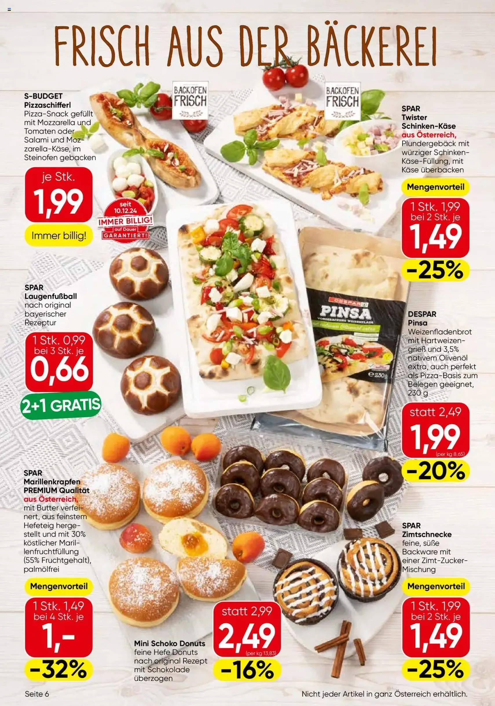 Eurospar Flugblatt - Gültiger Prospekt ab 17.07.2025, Seite 6 von insgesamt 16 Eurospar Flugblatt - Gültiger Prospekt ab 17.07.2025, Seite 6 von insgesamt 16