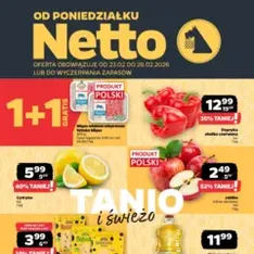 Netto gazetka - Spożywcza - podgląd gazetki ważnej od 23.02.2026