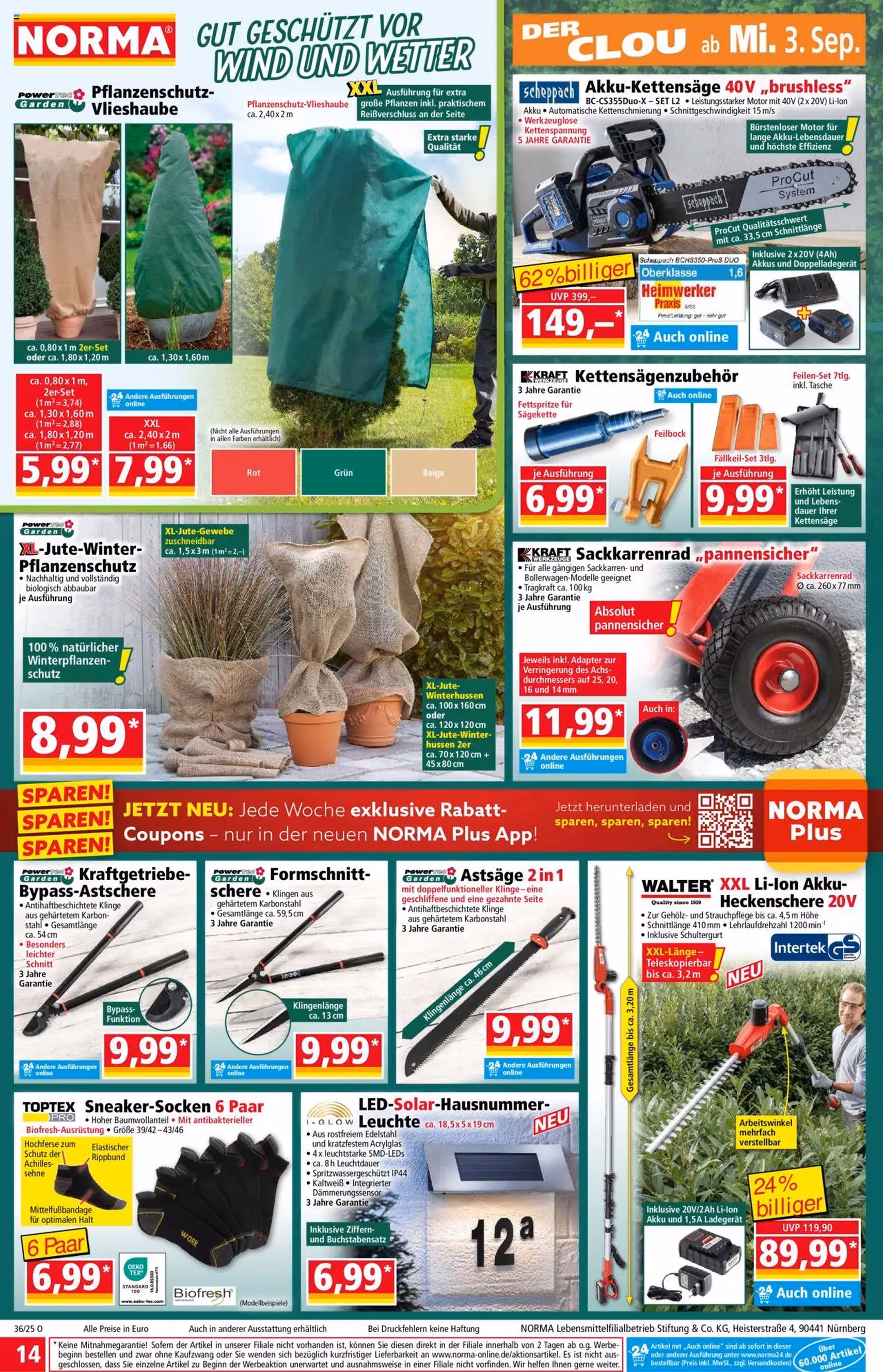 Norma Prospekt - Gültiger Prospekt ab 01.09.2025, Seite 14 von insgesamt 18 Norma Prospekt - Gültiger Prospekt ab 01.09.2025, Seite 14 von insgesamt 18