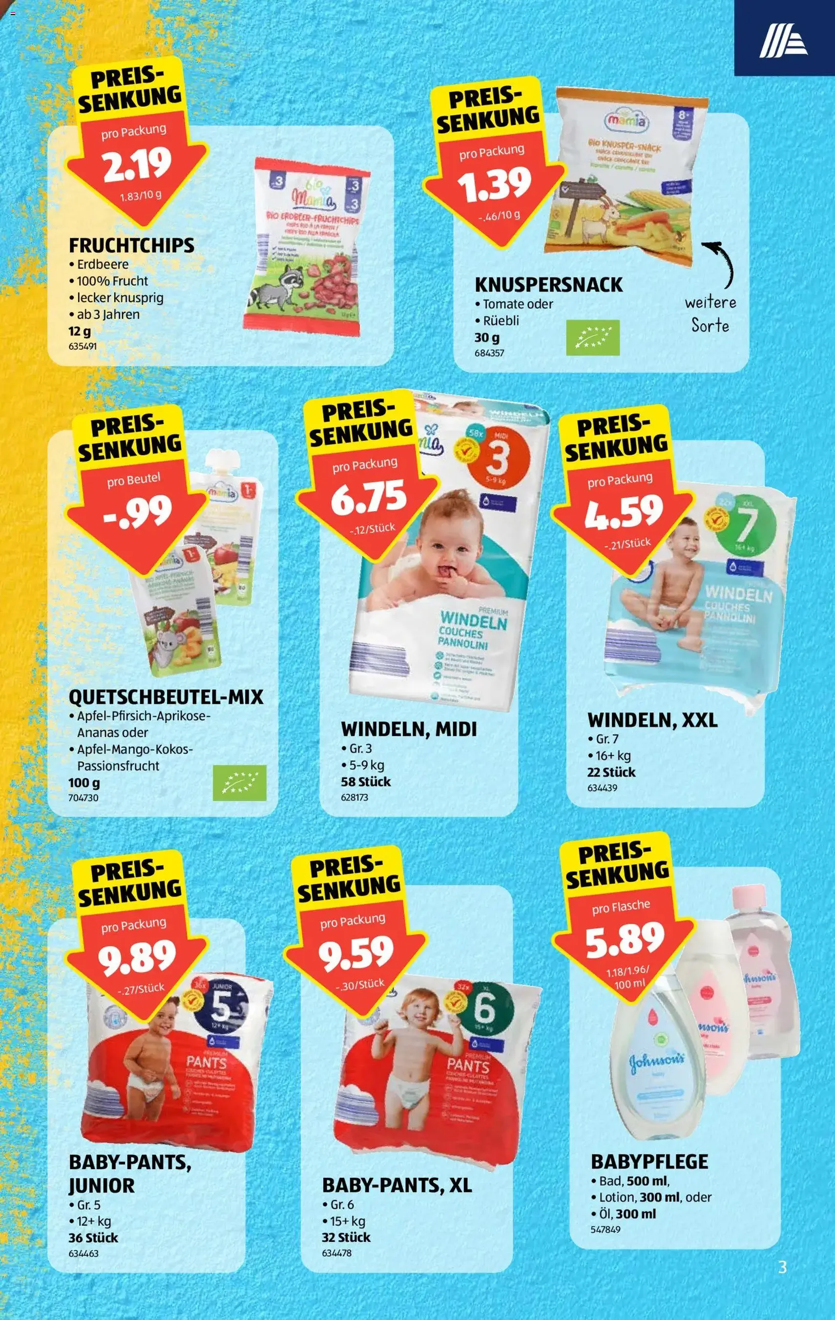 Aldi aktionen - Gültiger Prospekt ab 13.08.2026, Seite 3 von insgesamt 47