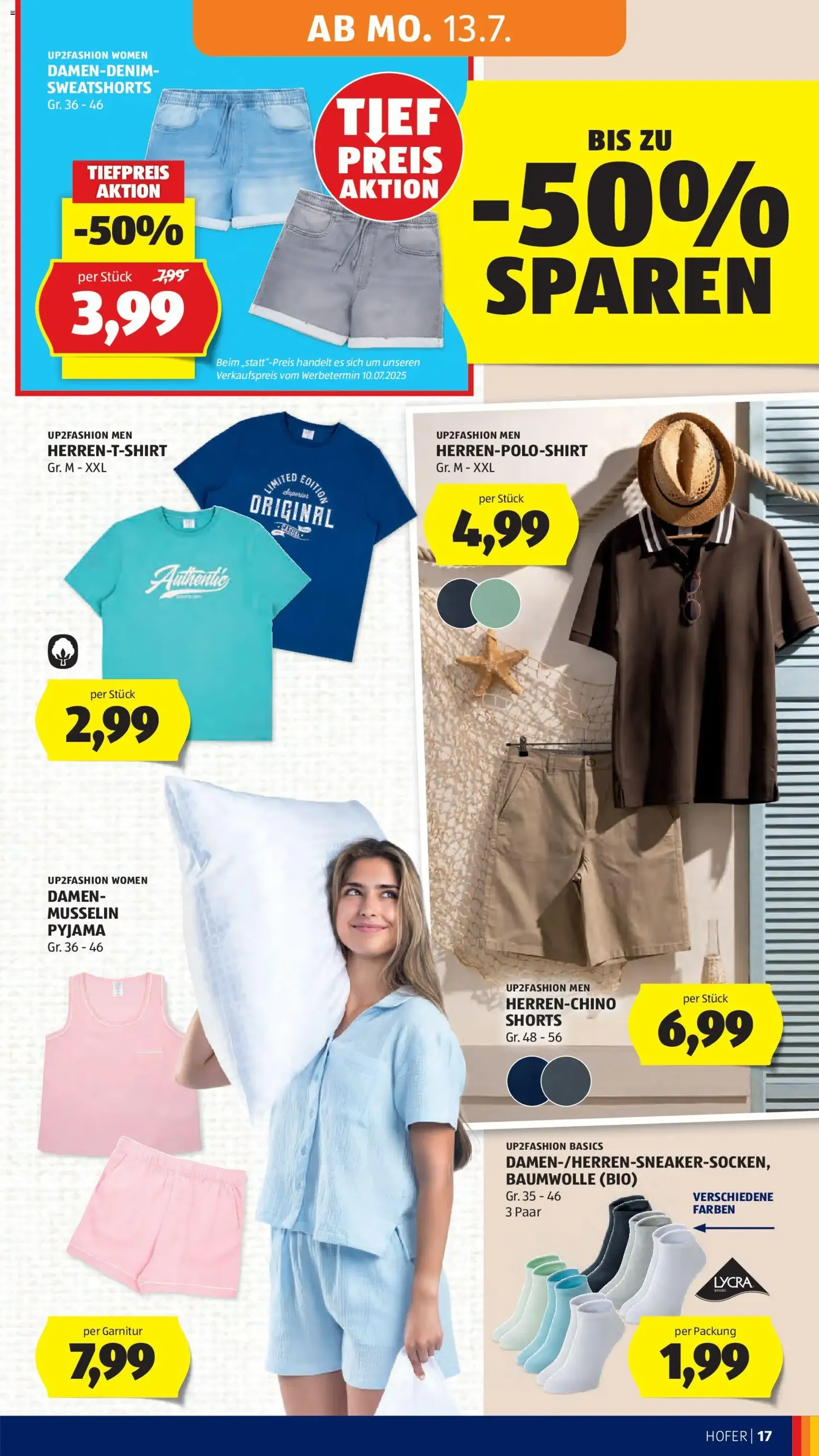 Hofer Flugblatt - Gültiger Prospekt ab 10.07.2026, Seite 25 von insgesamt 44
