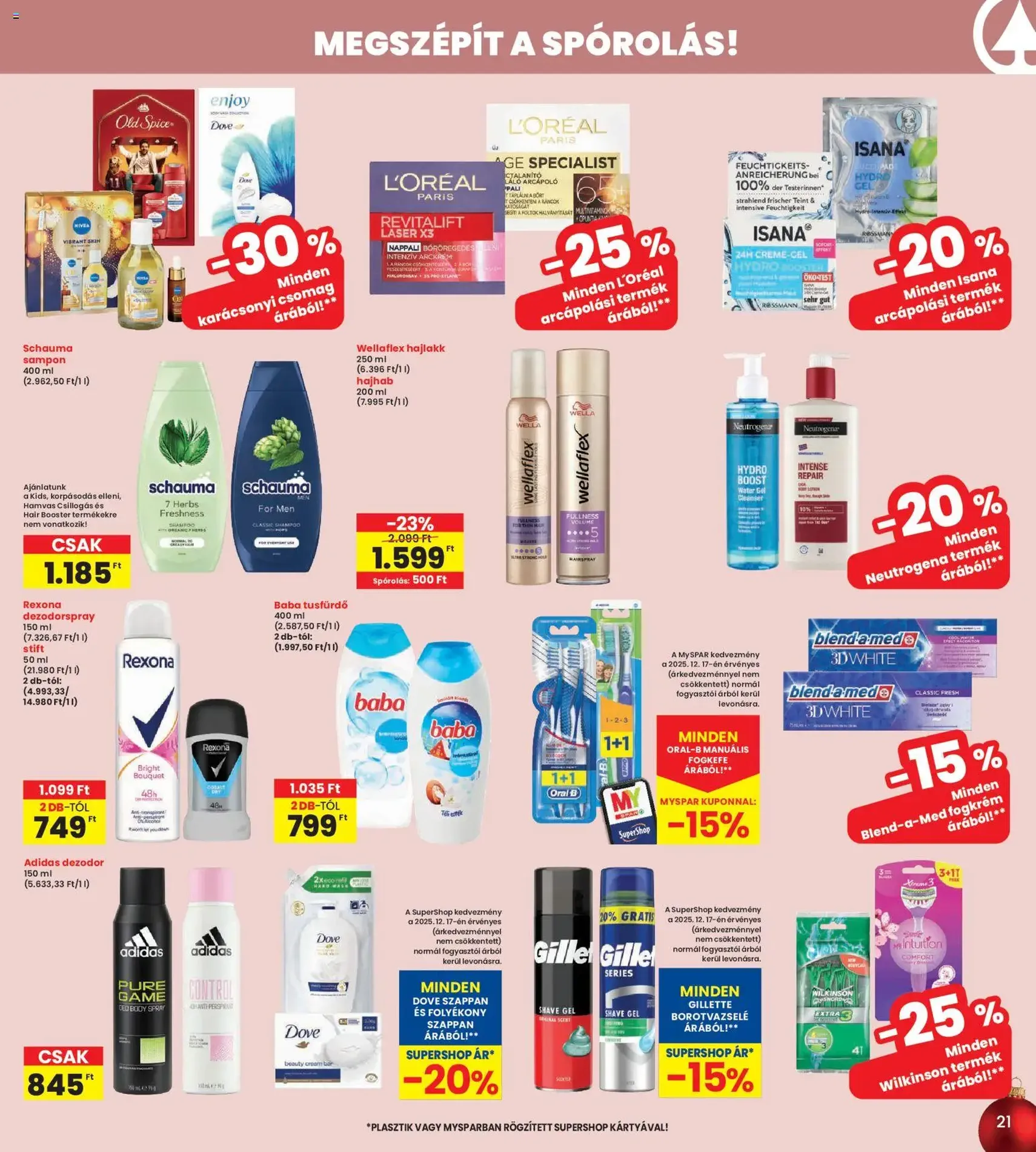 Interspar Akciós újság - 2025.12.18. érvényes szórólap 21 oldal 24 oldalból