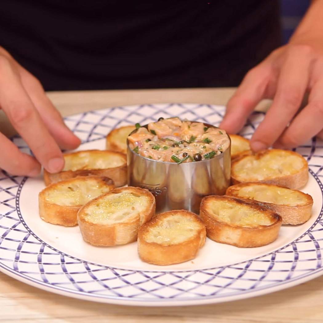 Tartare di salmone ricetta