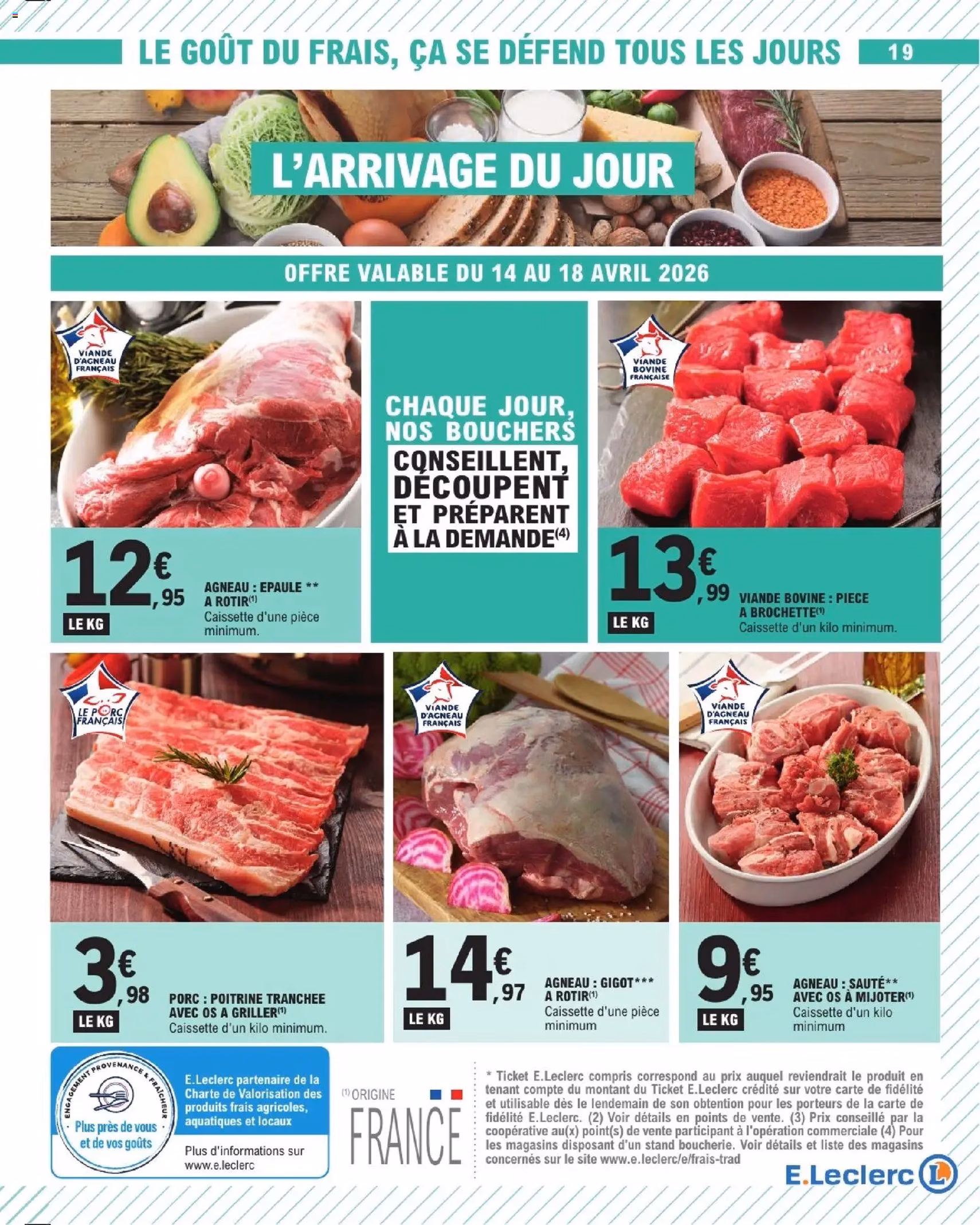 E.Leclerc catalogue de la semaine 16 - brochure valable à partir du 14/04/2026, page 19 sur 56