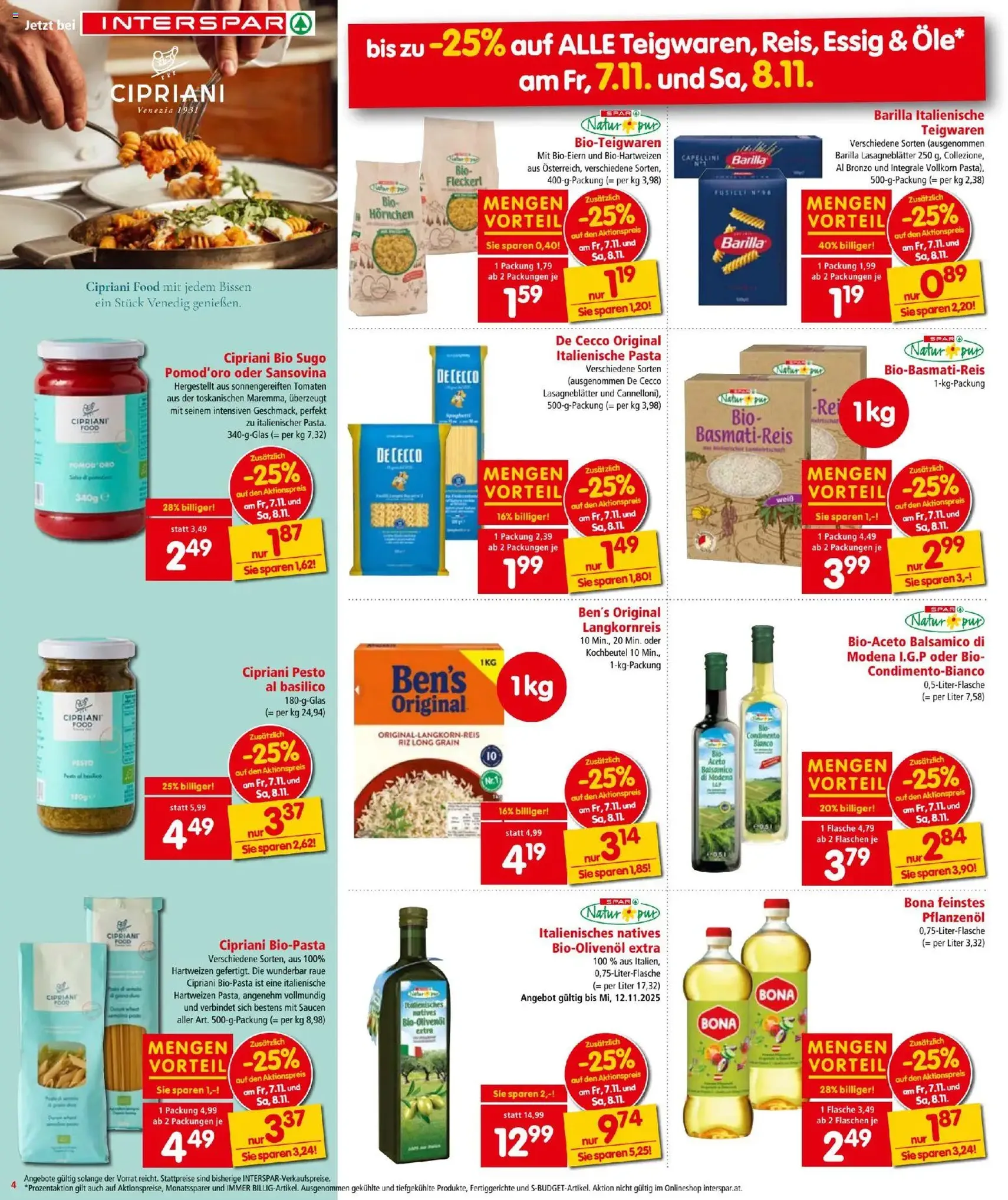 Interspar Black Friday - Gültiger Prospekt ab 06.11.2025, Seite 4 von insgesamt 24