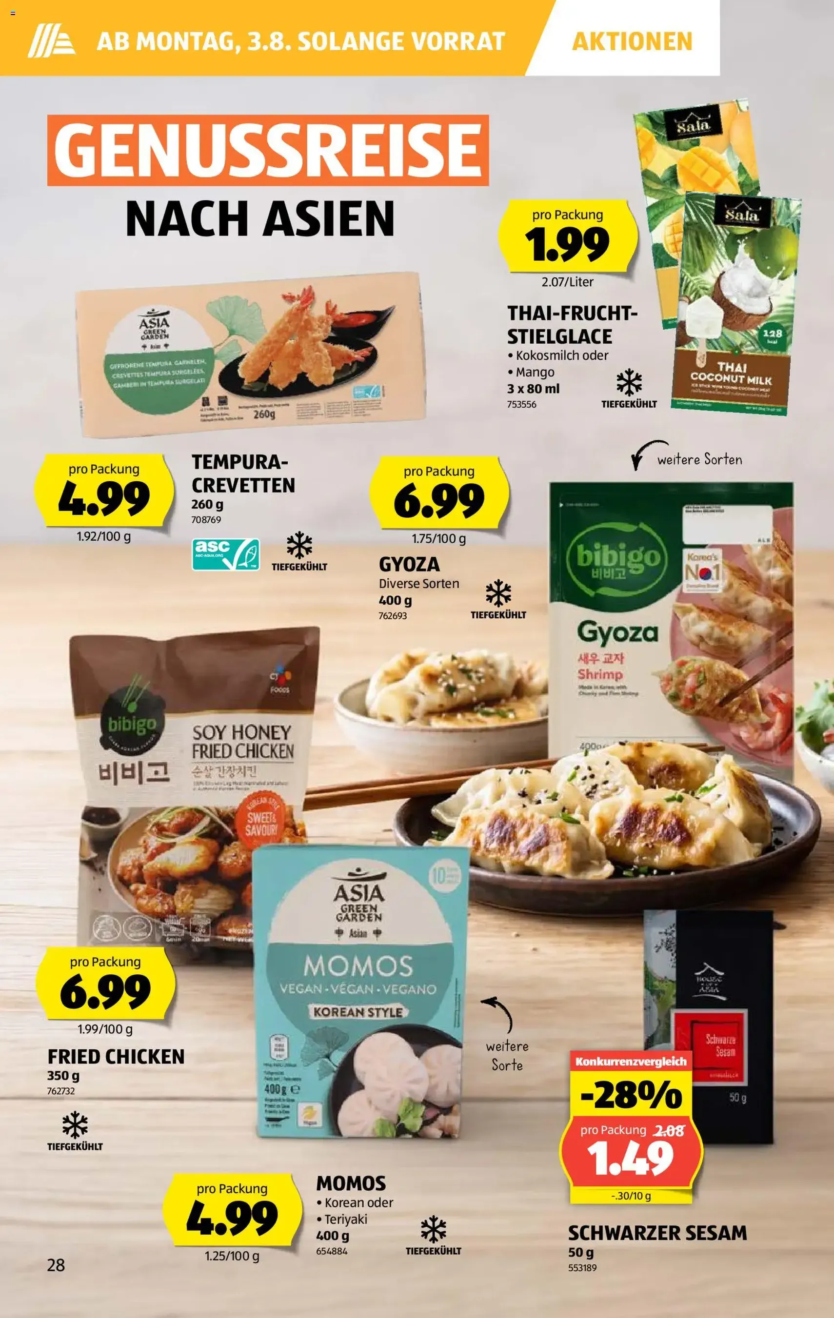 Aldi aktionen - Gültiger Prospekt ab 30.07.2026, Seite 28 von insgesamt 43