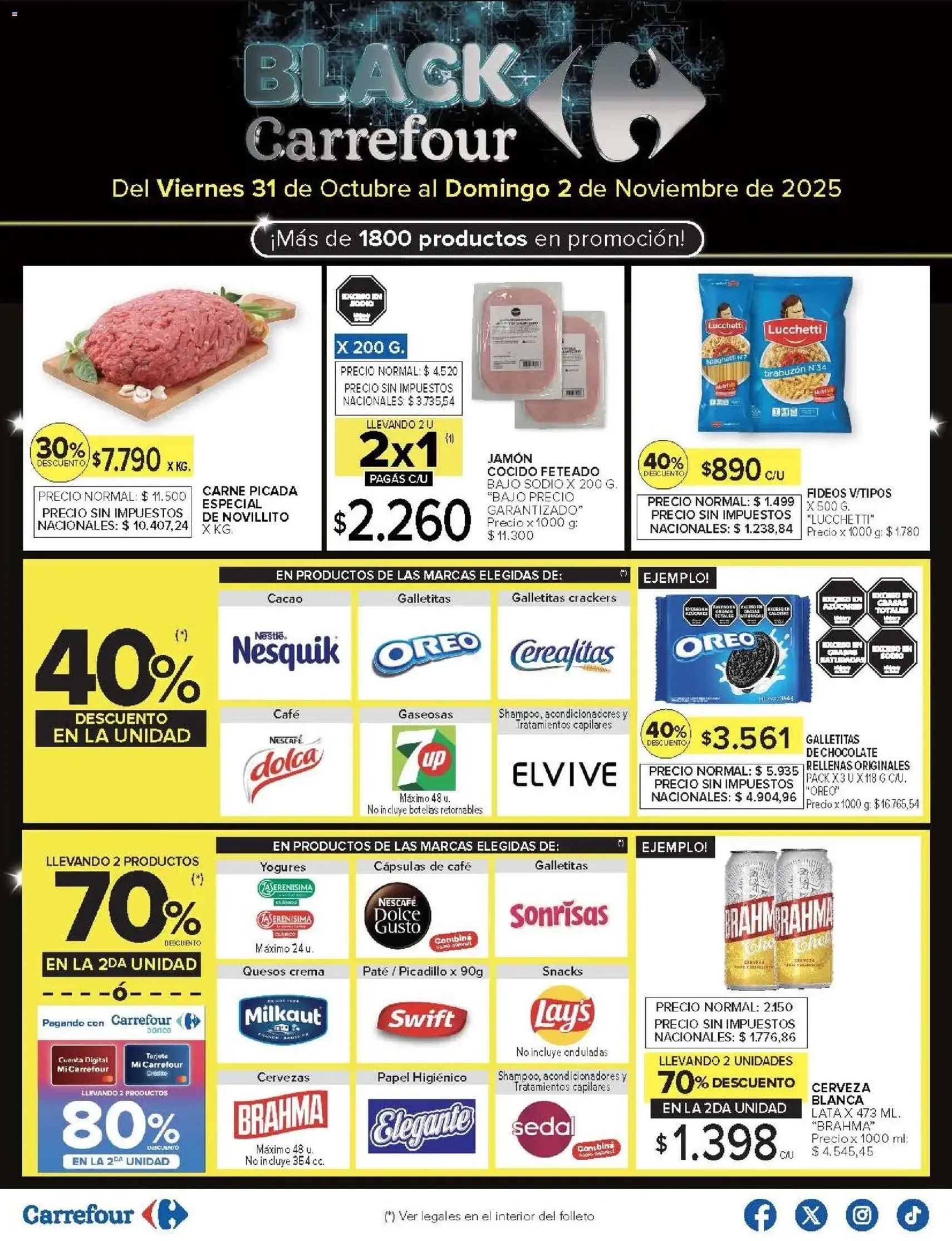 Carrefour - Black Friday - folleto válido desde 31/10/2025 página 1 de 18 Carrefour - Black Friday - folleto válido desde 31/10/2025 página 1 de 18
