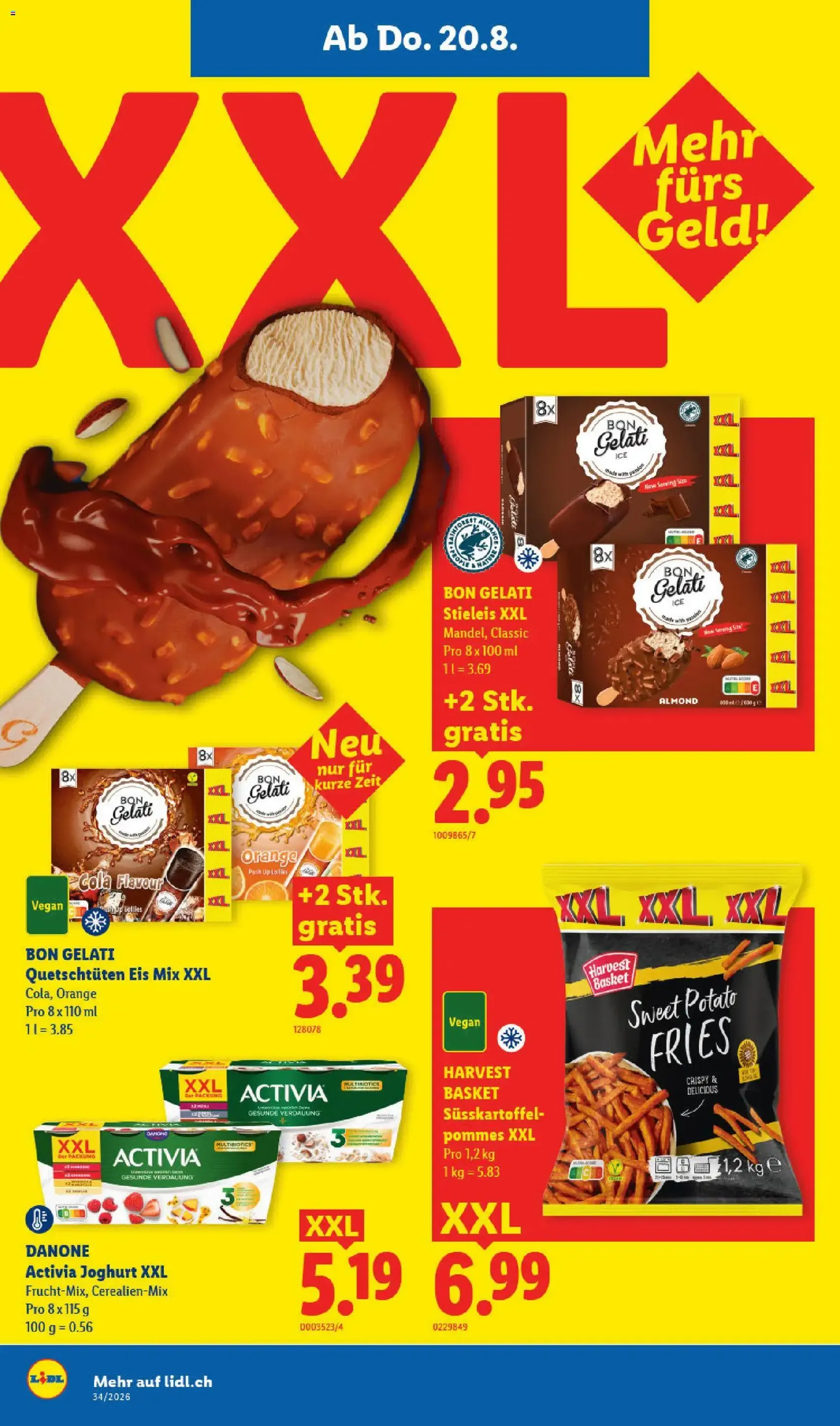 Lidl aktionen - Gültiger Prospekt ab 20.08.2026, Seite 20 von insgesamt 38