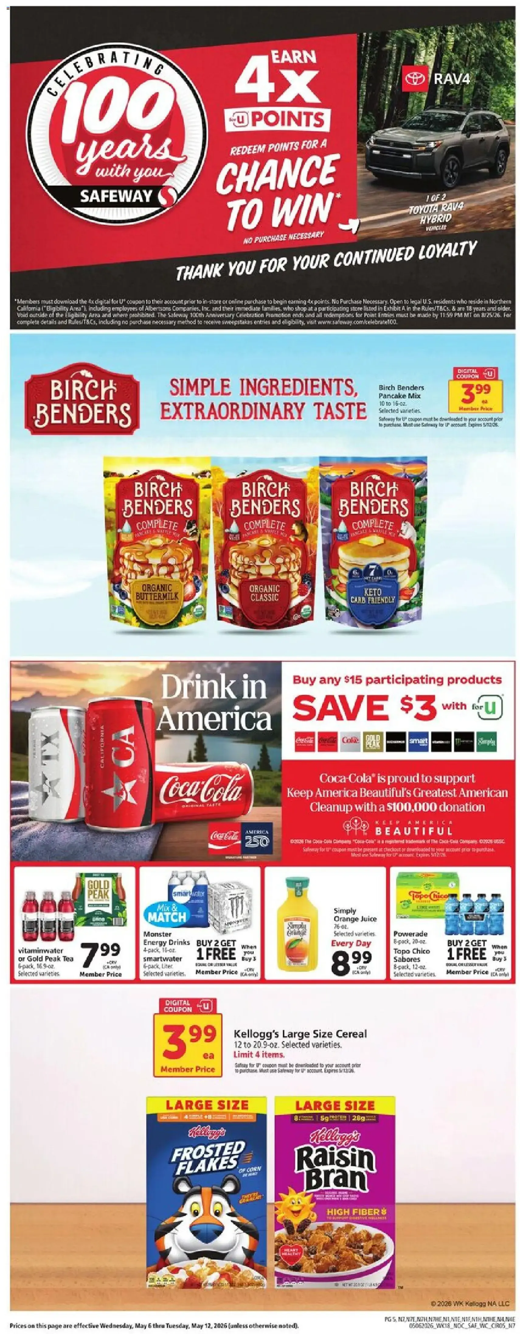 Safeway Weekly Ad - valid flyer from 05/06/2026, page 7 of 12