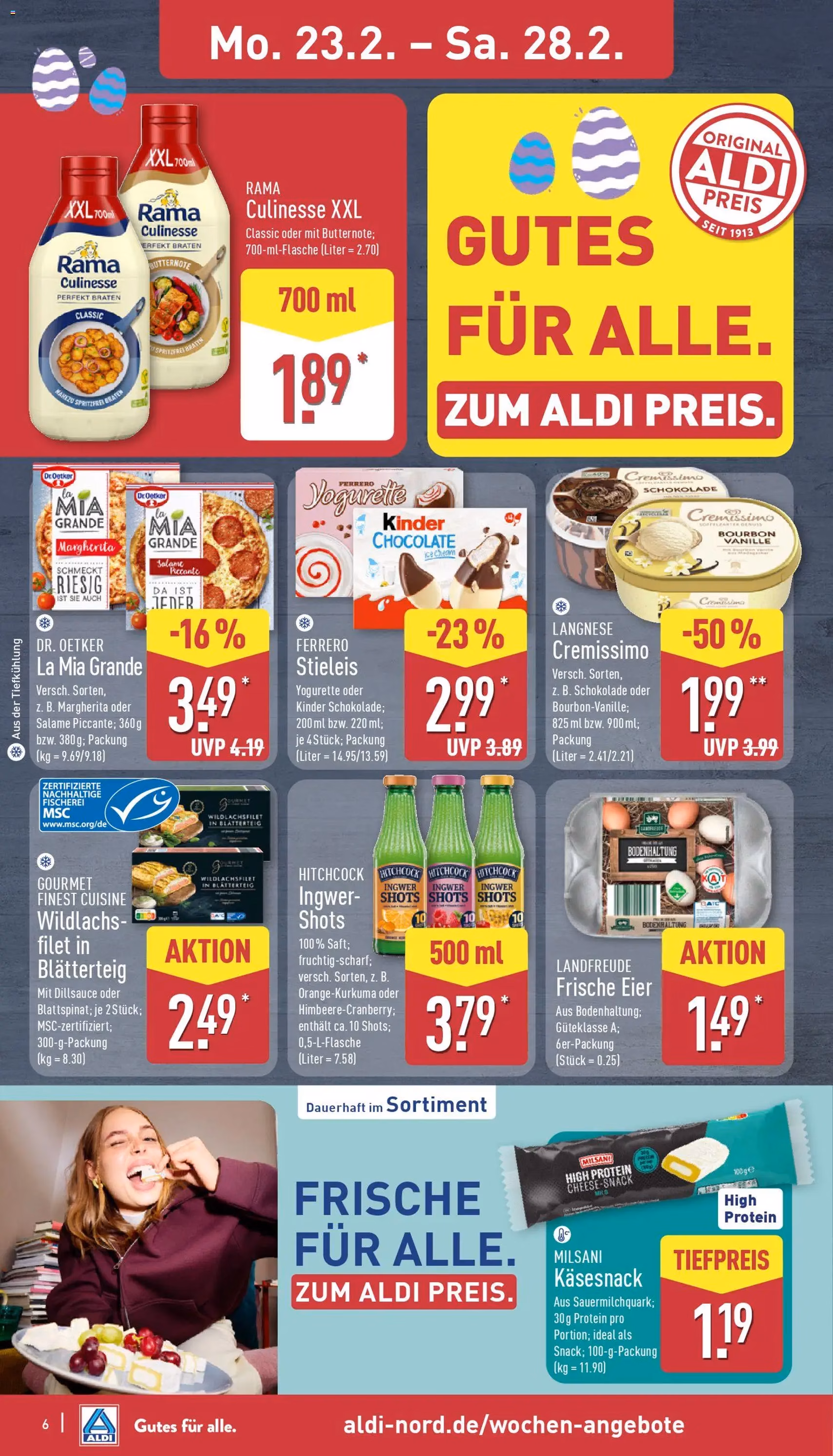 Aldi Prospekt - Gültiger Prospekt ab 23.02.2026, Seite 6 von insgesamt 41