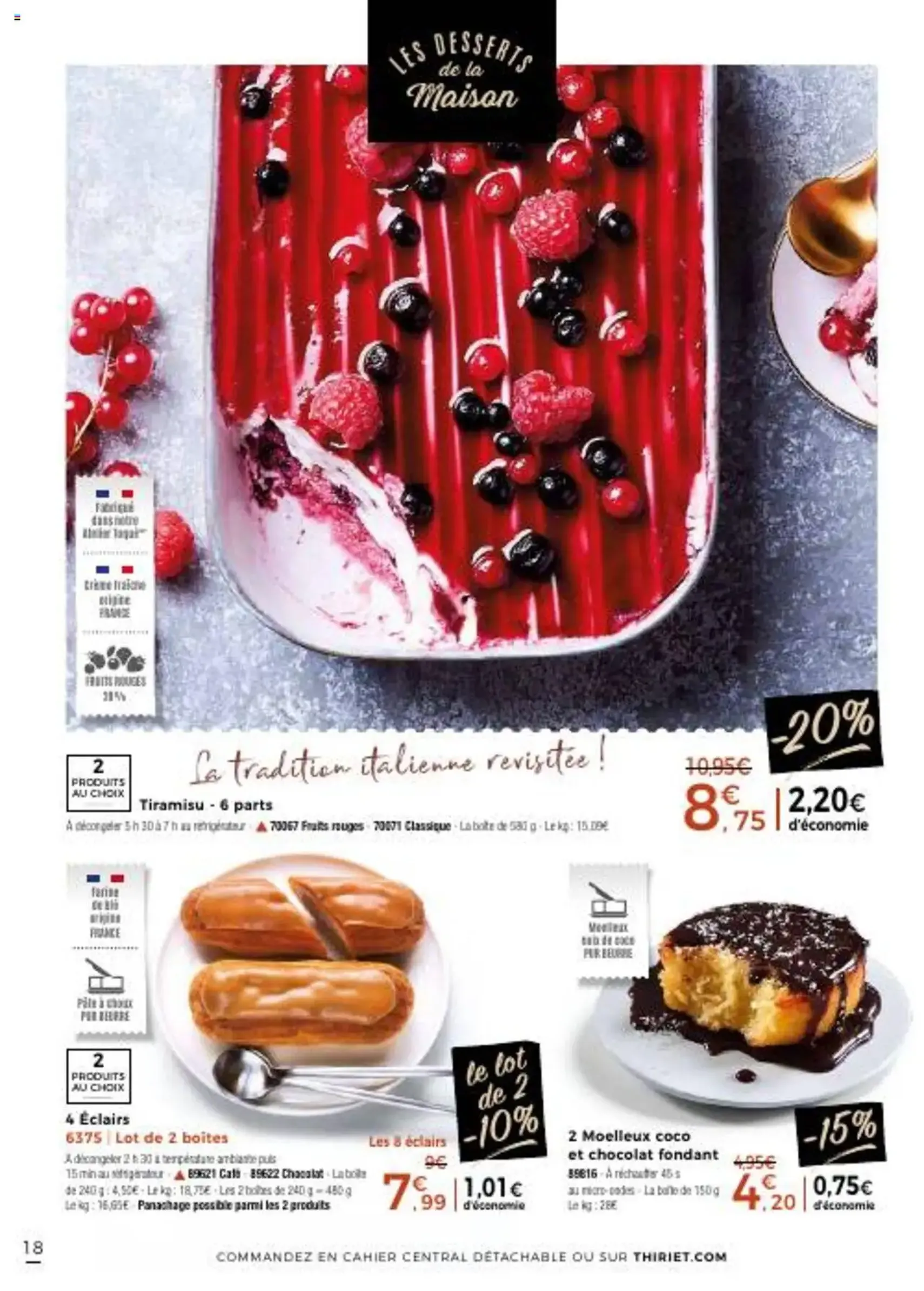 Thiriet catalogue livraison à domicile - brochure valable à partir du 11/07/2025, page 18 sur 80 Thiriet catalogue livraison à domicile - brochure valable à partir du 11/07/2025, page 18 sur 80