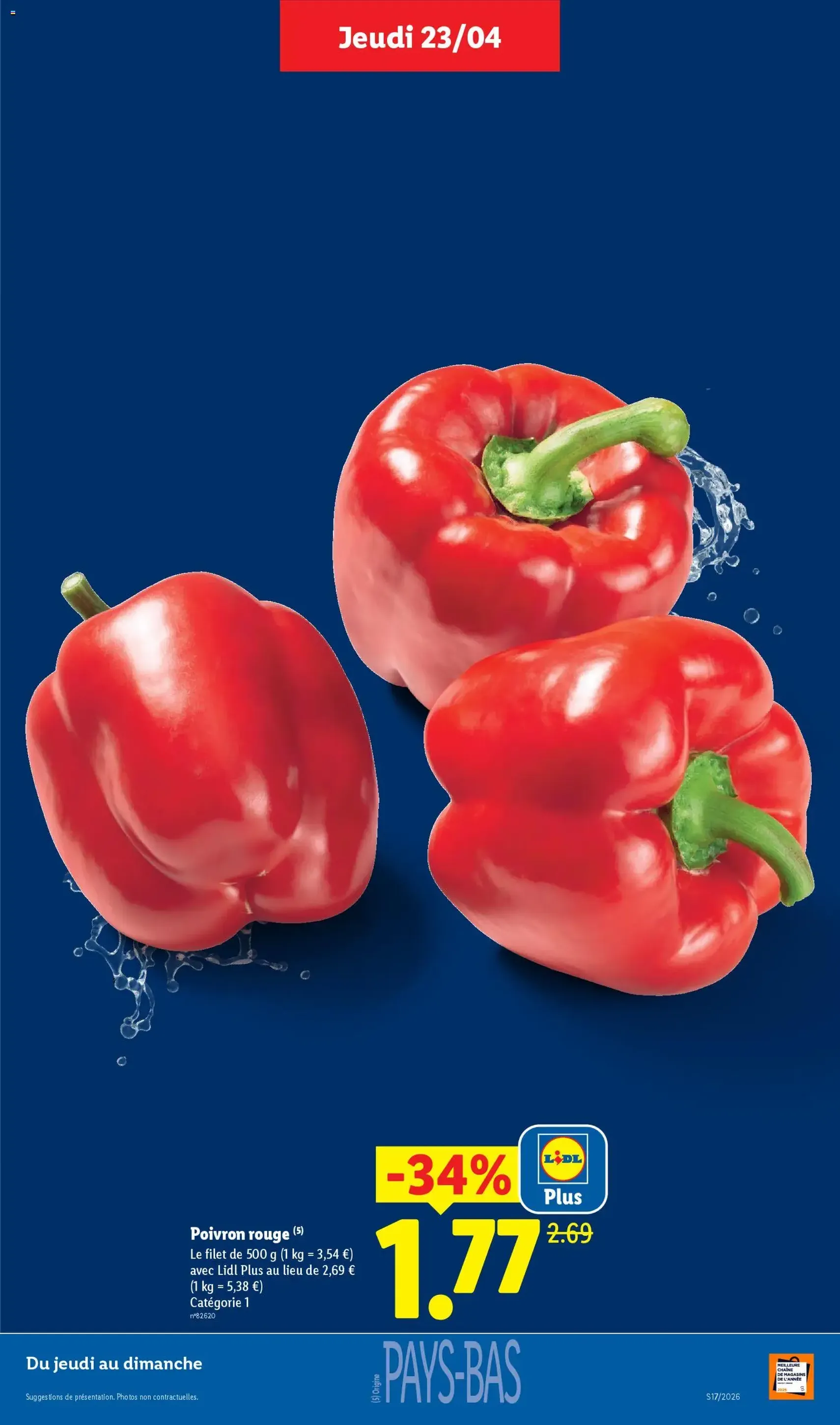 LIDL catalogue - brochure valable à partir du 23/04/2026, page 5 sur 70