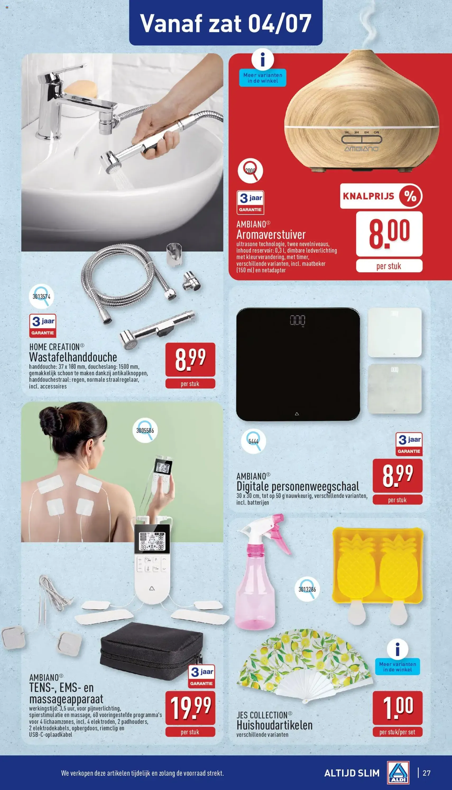 Aldi folder week 27 - geldige folder vanaf 29/06/2026 pagina 27 van 36