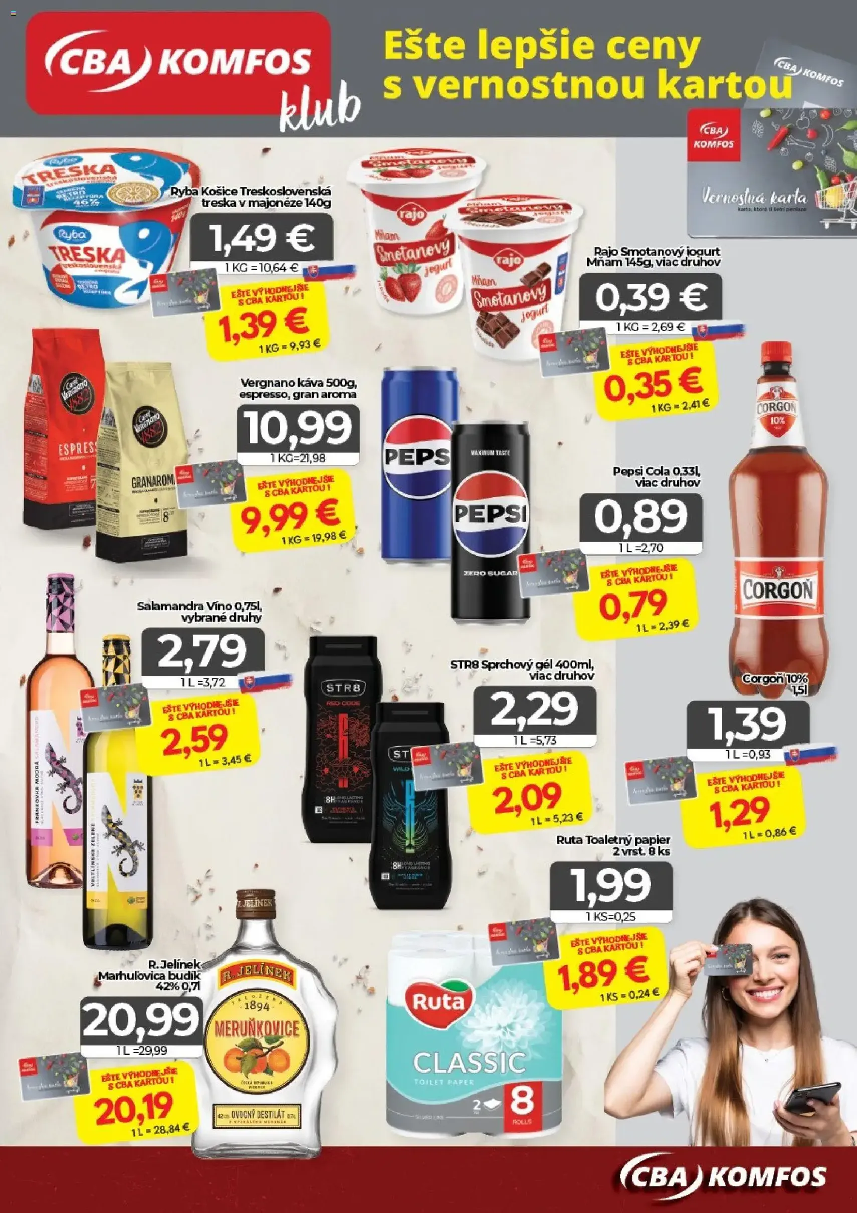 CBA Komfos leták - platný leták od 17.07.2026 strana 15 z 16