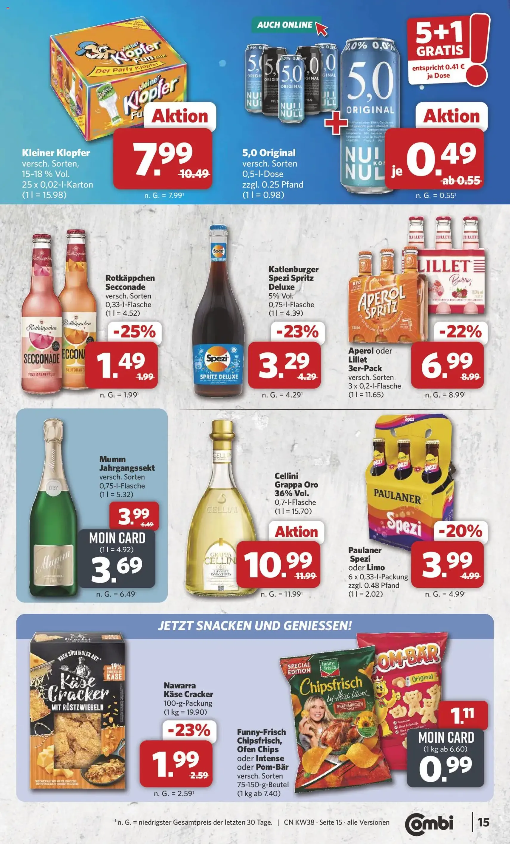 Combi Prospekt - Gültiger Prospekt ab 14.09.2026, Seite 17 von insgesamt 33