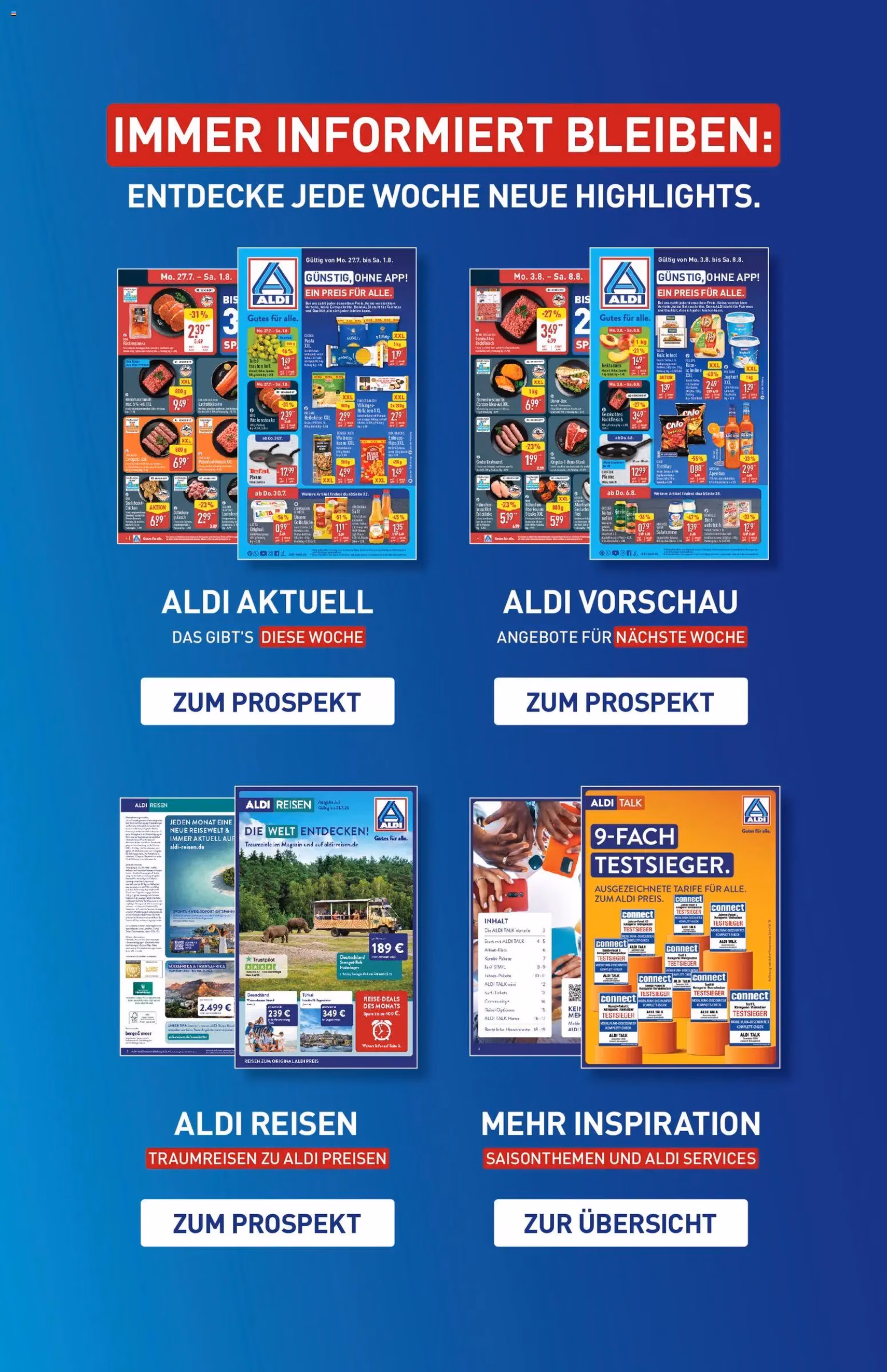 Aldi Prospekt - Gültiger Prospekt ab 10.08.2026, Seite 41 von insgesamt 41