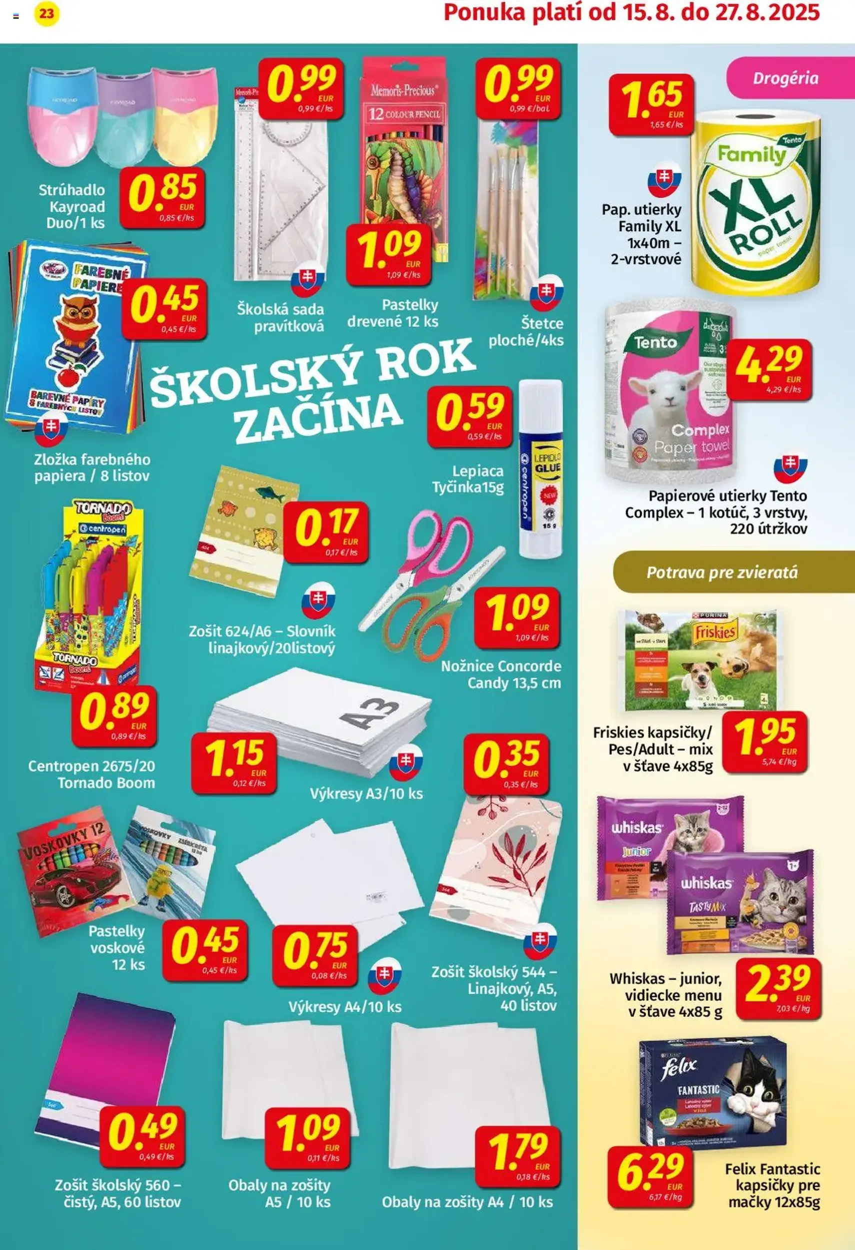 Koruna leták - platný leták od 15.08.2025 strana 23 z 24