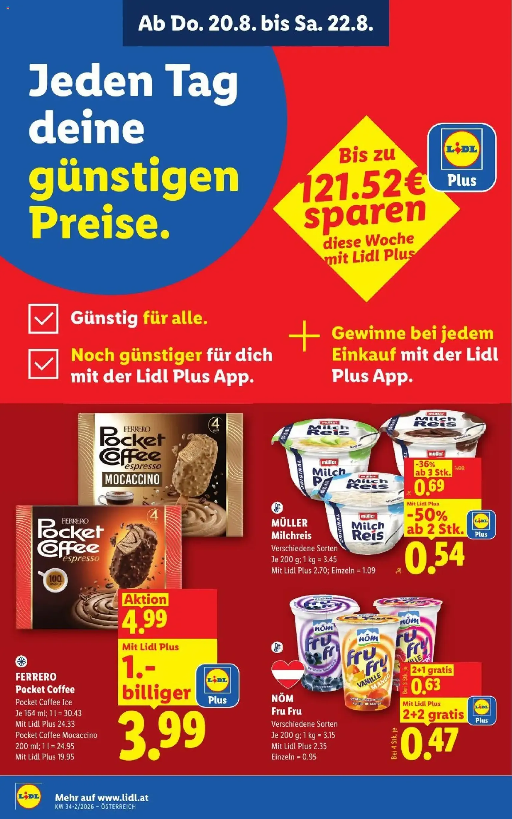 Lidl - Flugblatt - Gültiger Prospekt ab 20.08.2026, Seite 2 von insgesamt 55