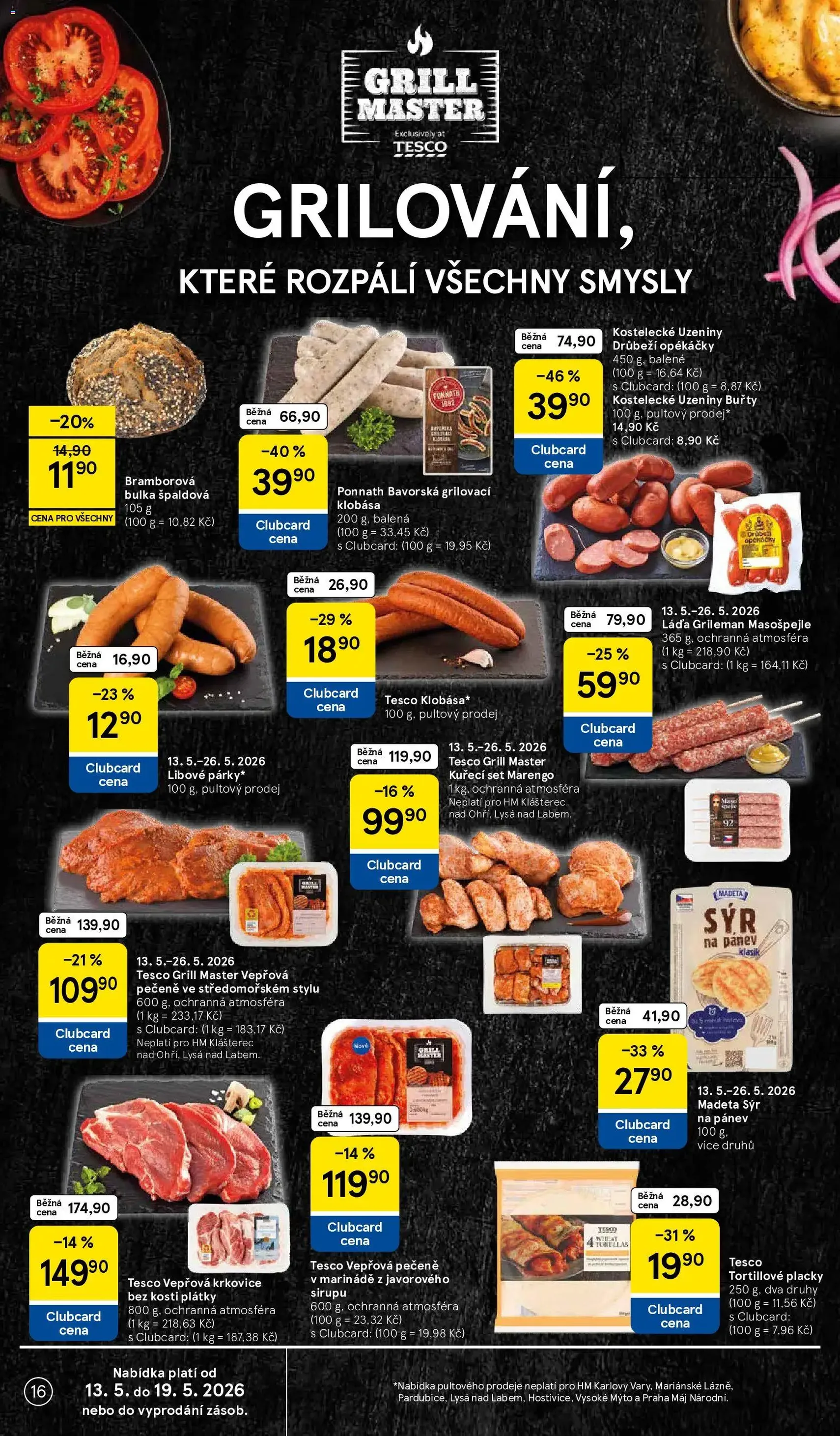 Tesco leták - Hypermarket - platný leták od 13.05.2026 strana 16 z 34