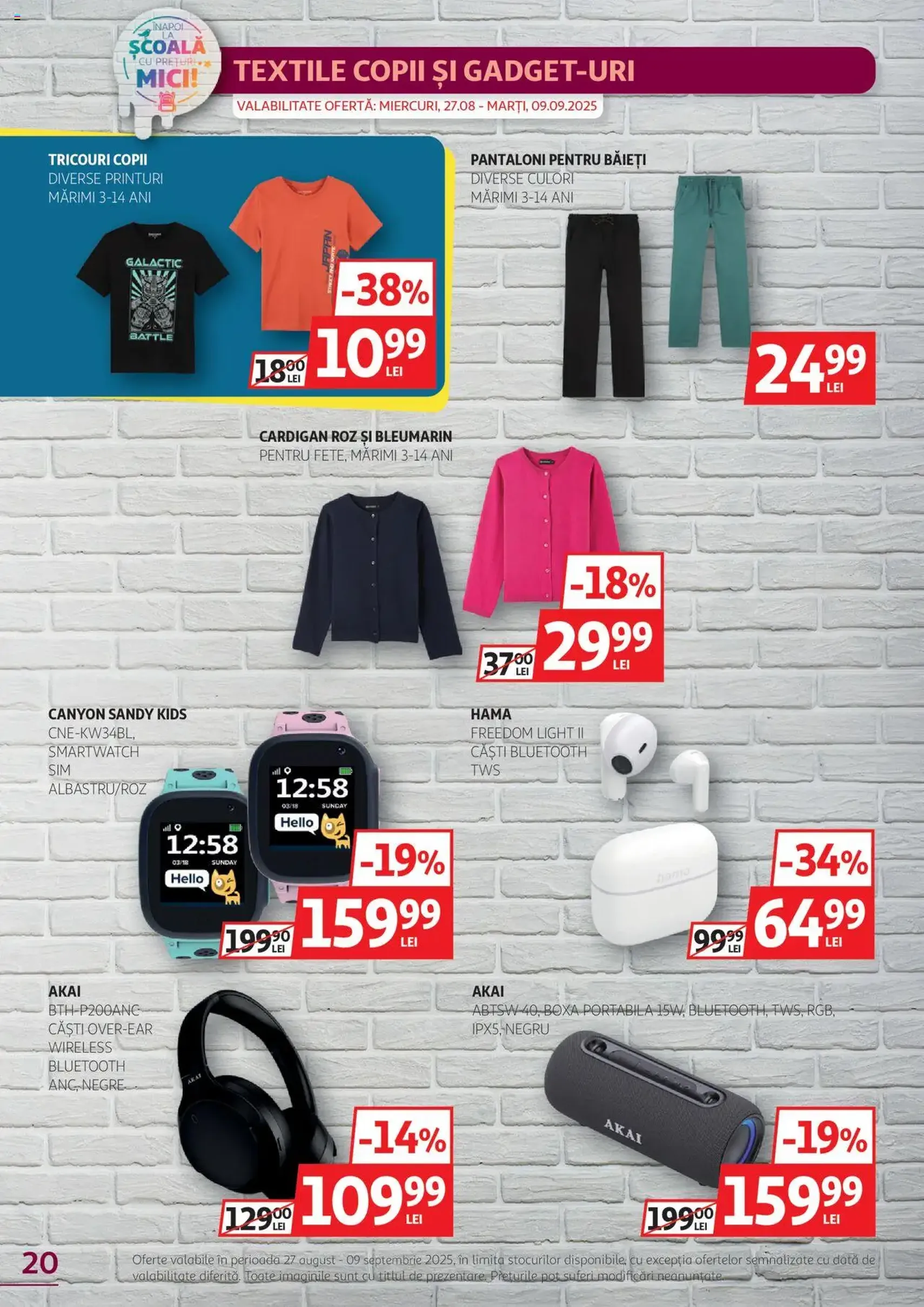 Catalog Auchan - cataloage valabile începând cu 27.08.2025 pagina 20 din 28 Catalog Auchan - cataloage valabile începând cu 27.08.2025 pagina 20 din 28