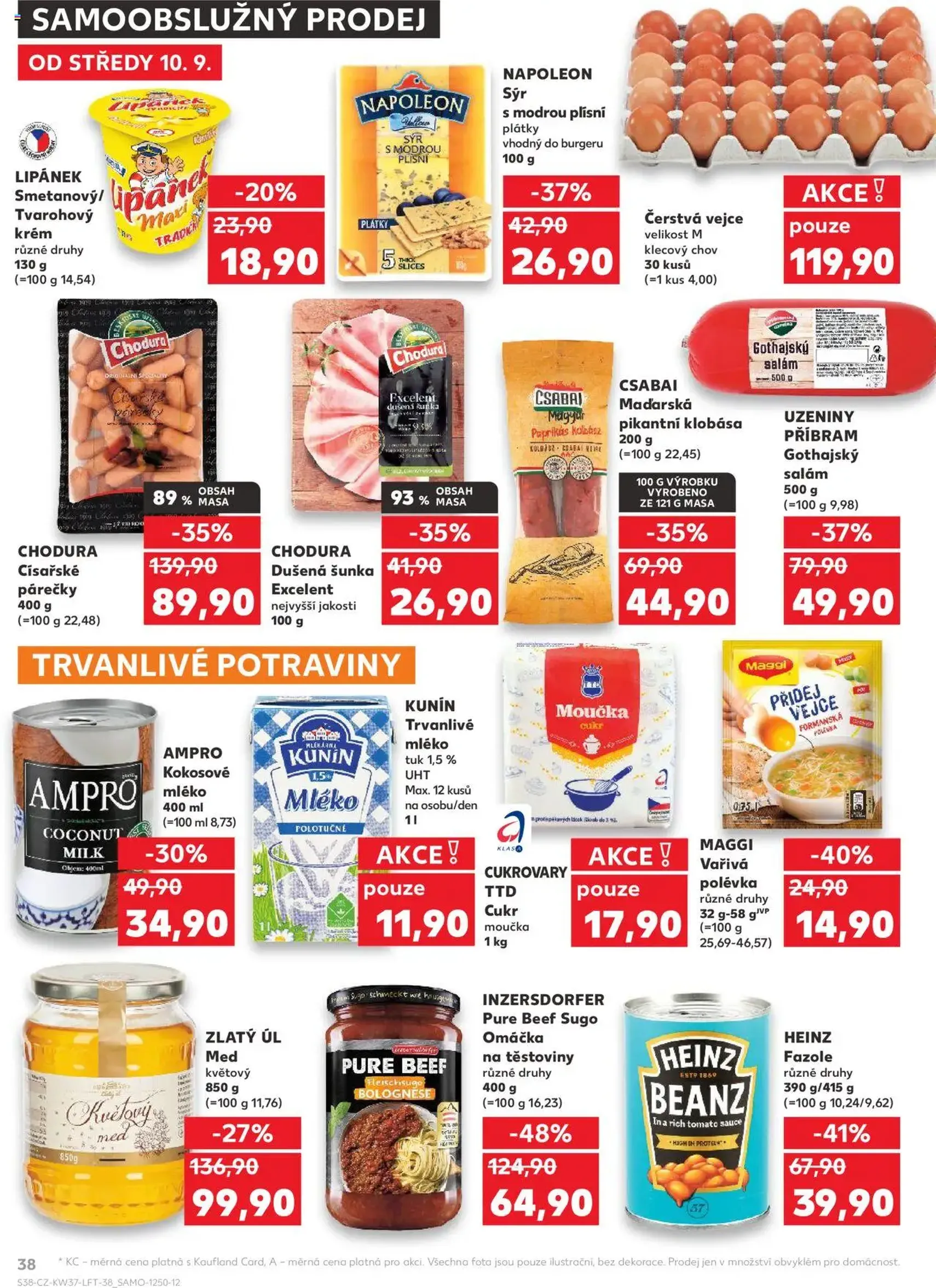 Kaufland leták - platný leták od 10.09.2025 strana 38 z 90 Kaufland leták - platný leták od 10.09.2025 strana 38 z 90