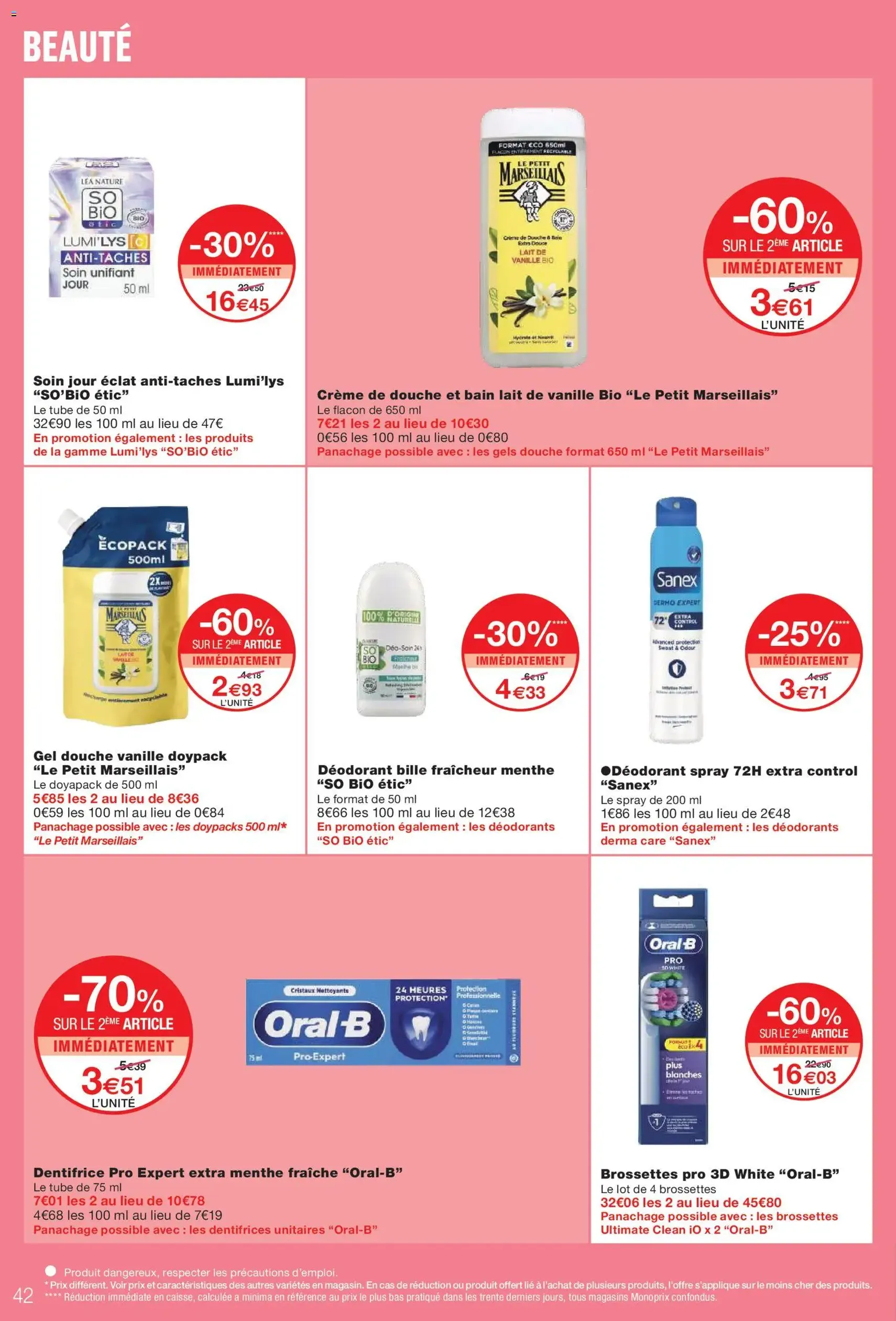 Monoprix catalogue - brochure valable à partir du 21/04/2026, page 42 sur 48