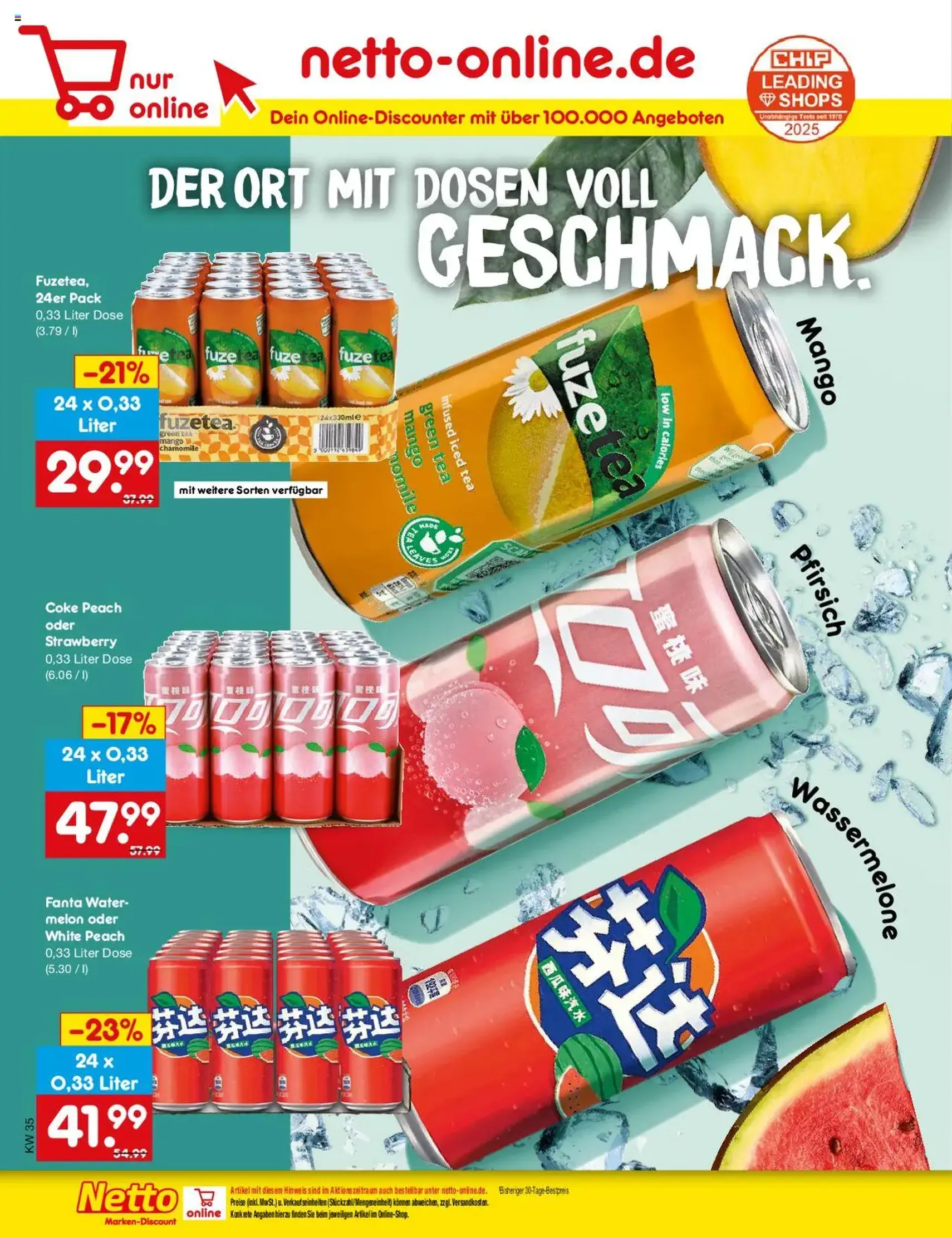Netto Marken-Discount Prospekt - Gültiger Prospekt ab 25.08.2025, Seite 34 von insgesamt 65