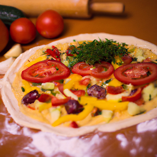 Previsualización de la receta Receta de pizza sana a domicilio