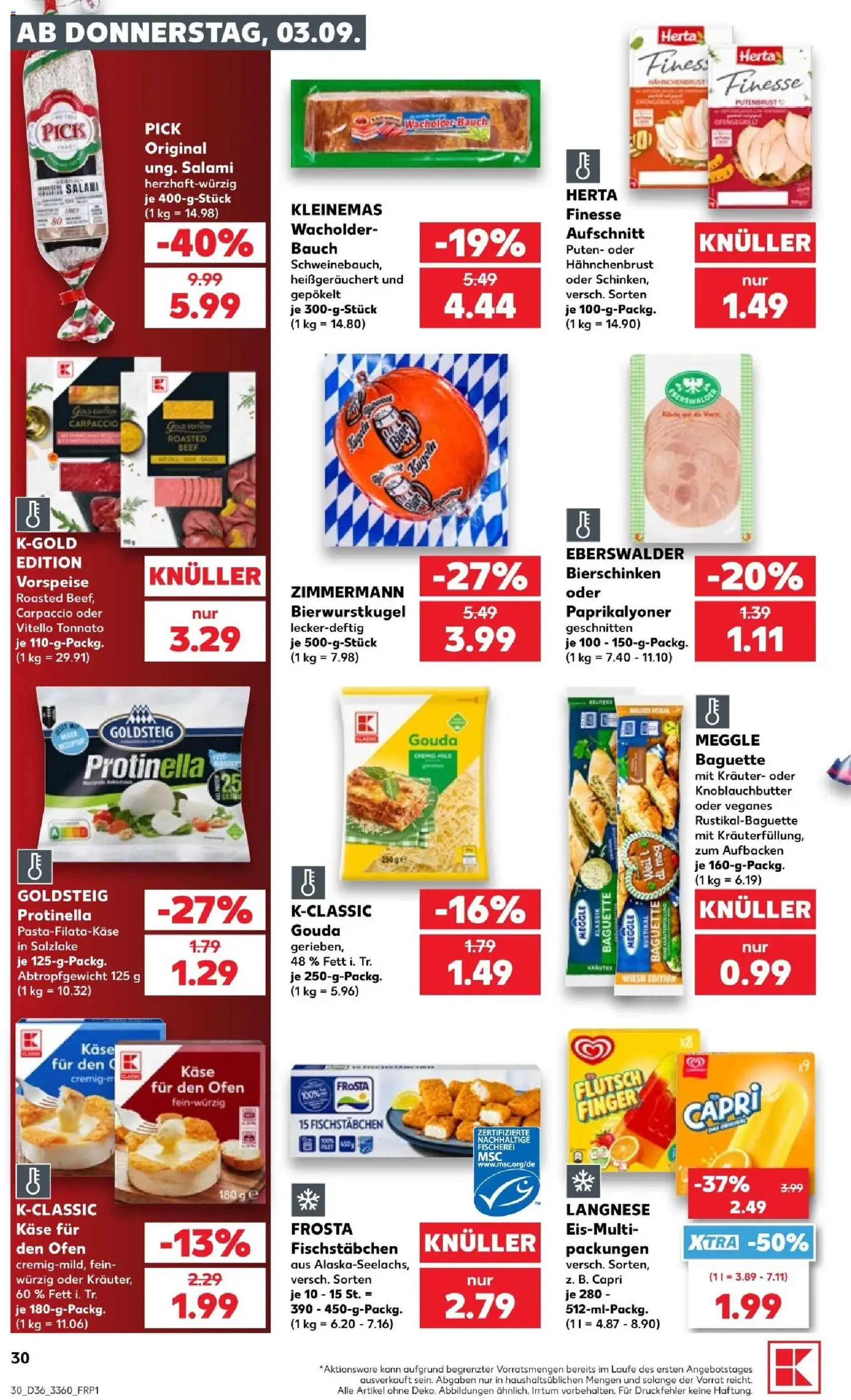Kaufland Prospekt - Gültiger Prospekt ab 03.09.2026, Seite 32 von insgesamt 62