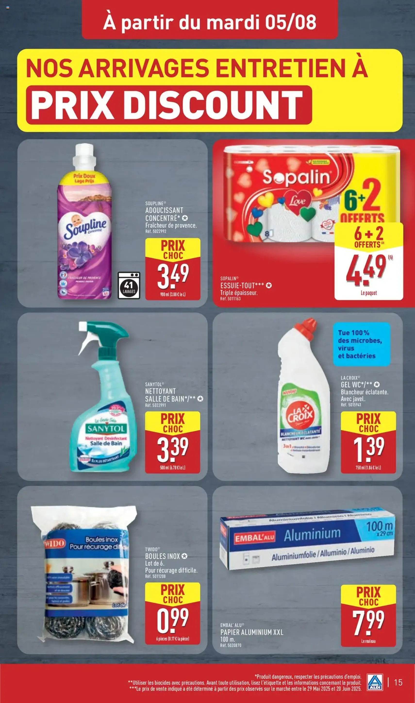 Aldi catalogue semaine 32 - brochure valable à partir du 05/08/2025, page 17 sur 41 Aldi catalogue semaine 32 - brochure valable à partir du 05/08/2025, page 17 sur 41