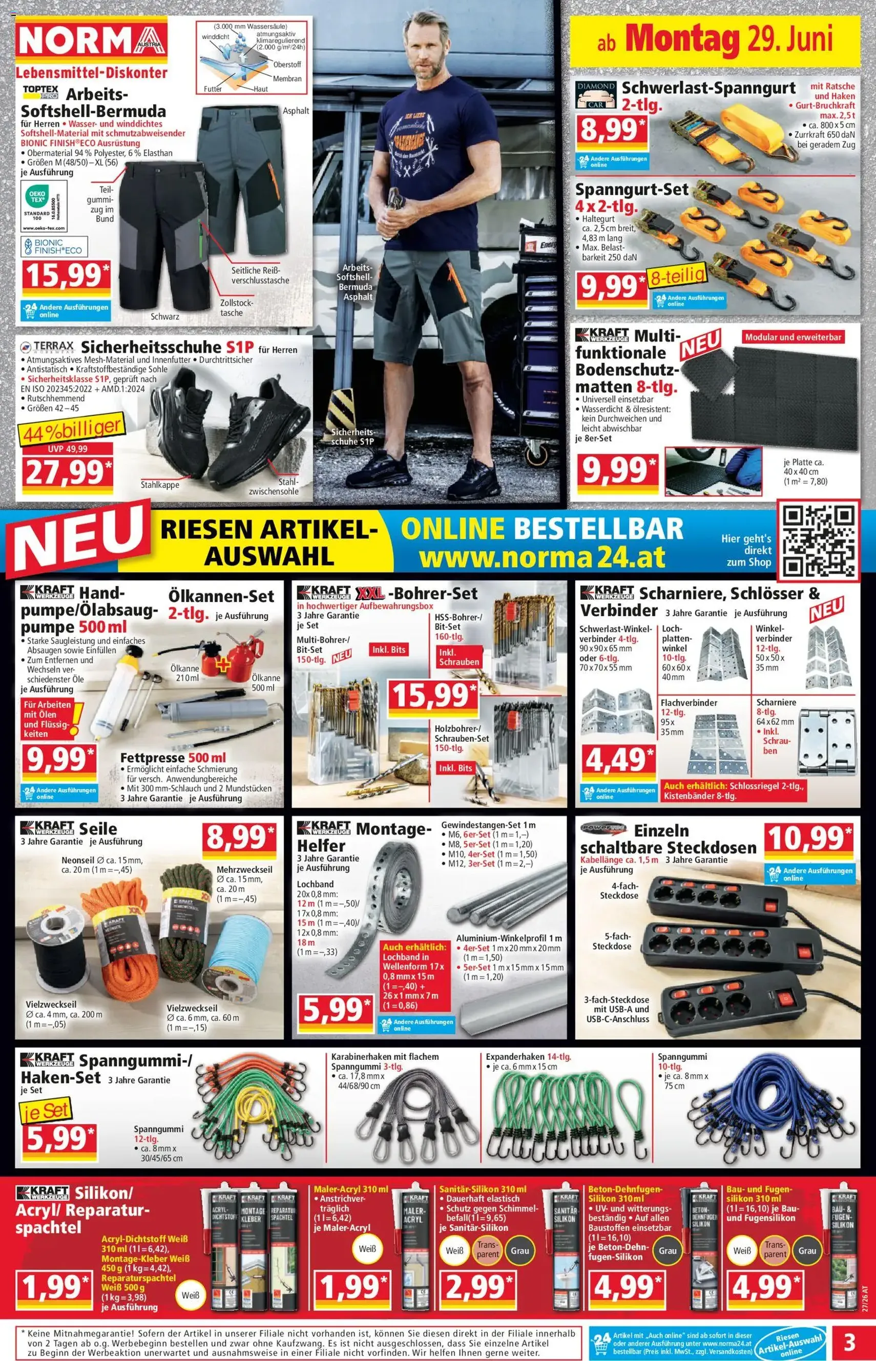 Norma Flugblatt - Gültiger Prospekt ab 29.06.2026, Seite 3 von insgesamt 18