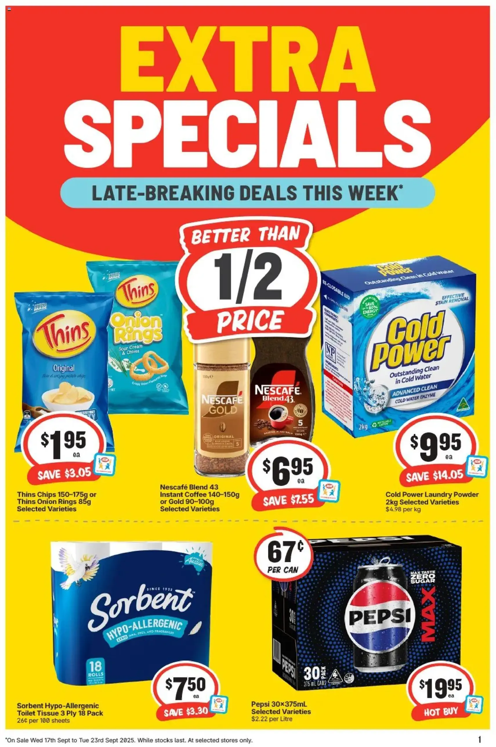 IGA Catalogue VIC - valid flyer from 17/09/2025, page 1 of 35