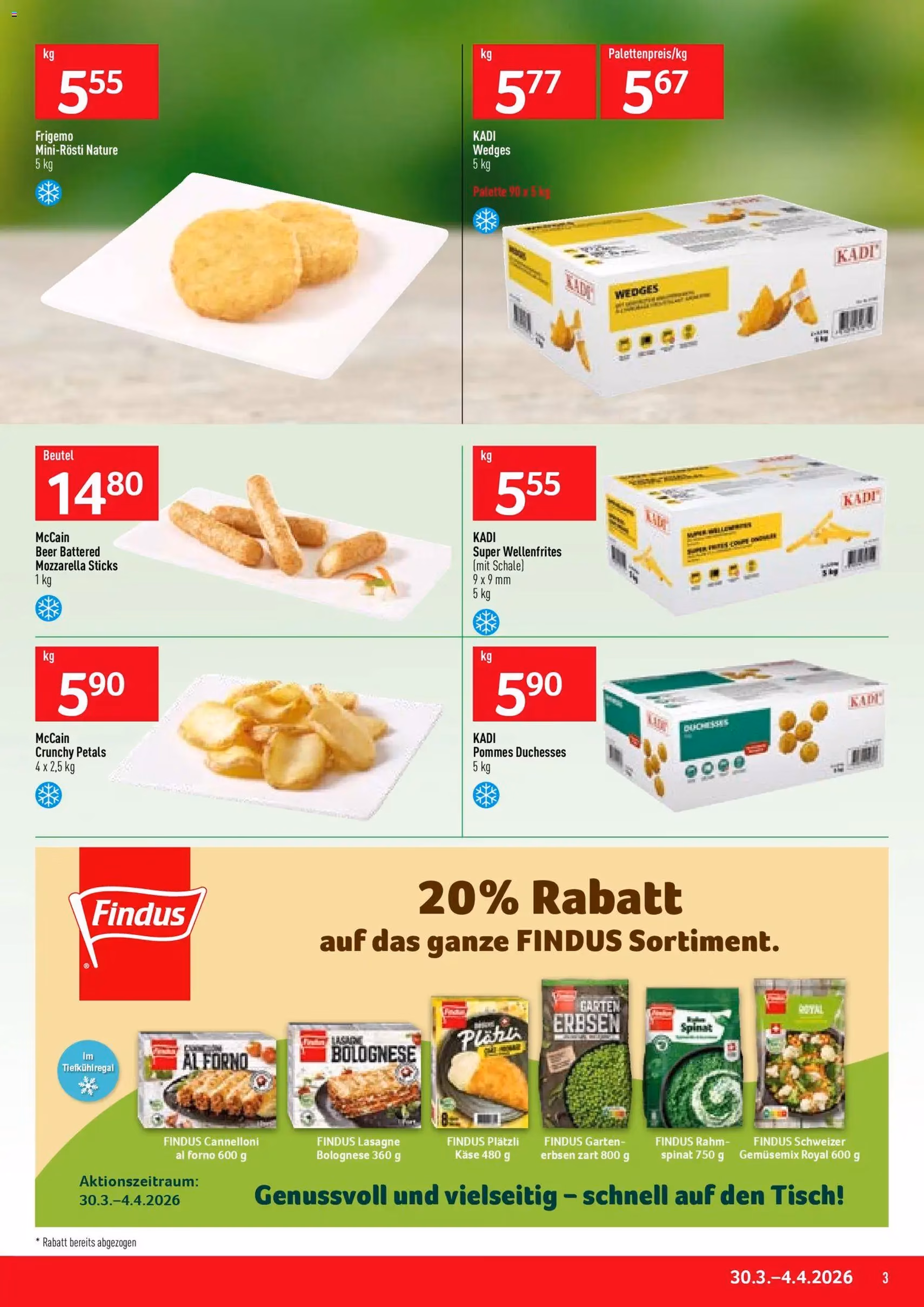 Prodega aktionen - Gültiger Prospekt ab 30.03.2026, Seite 3 von insgesamt 44