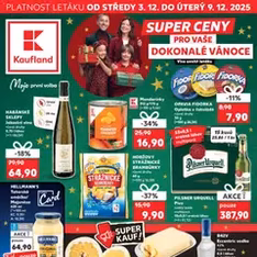 Kaufland leták - náhled letáku platný od 03.12.2025
