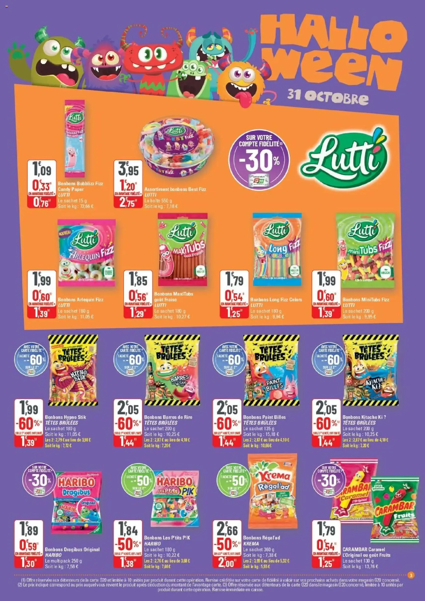 G20 Supermarchés catalogue - brochure valable à partir du 21/10/2026, page 3 sur 20