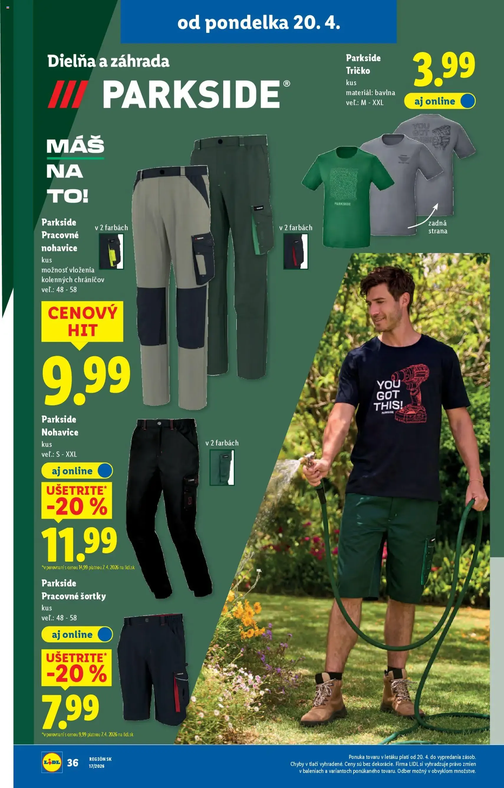 Lidl leták - platný leták od 20.04.2026 strana 44 z 99